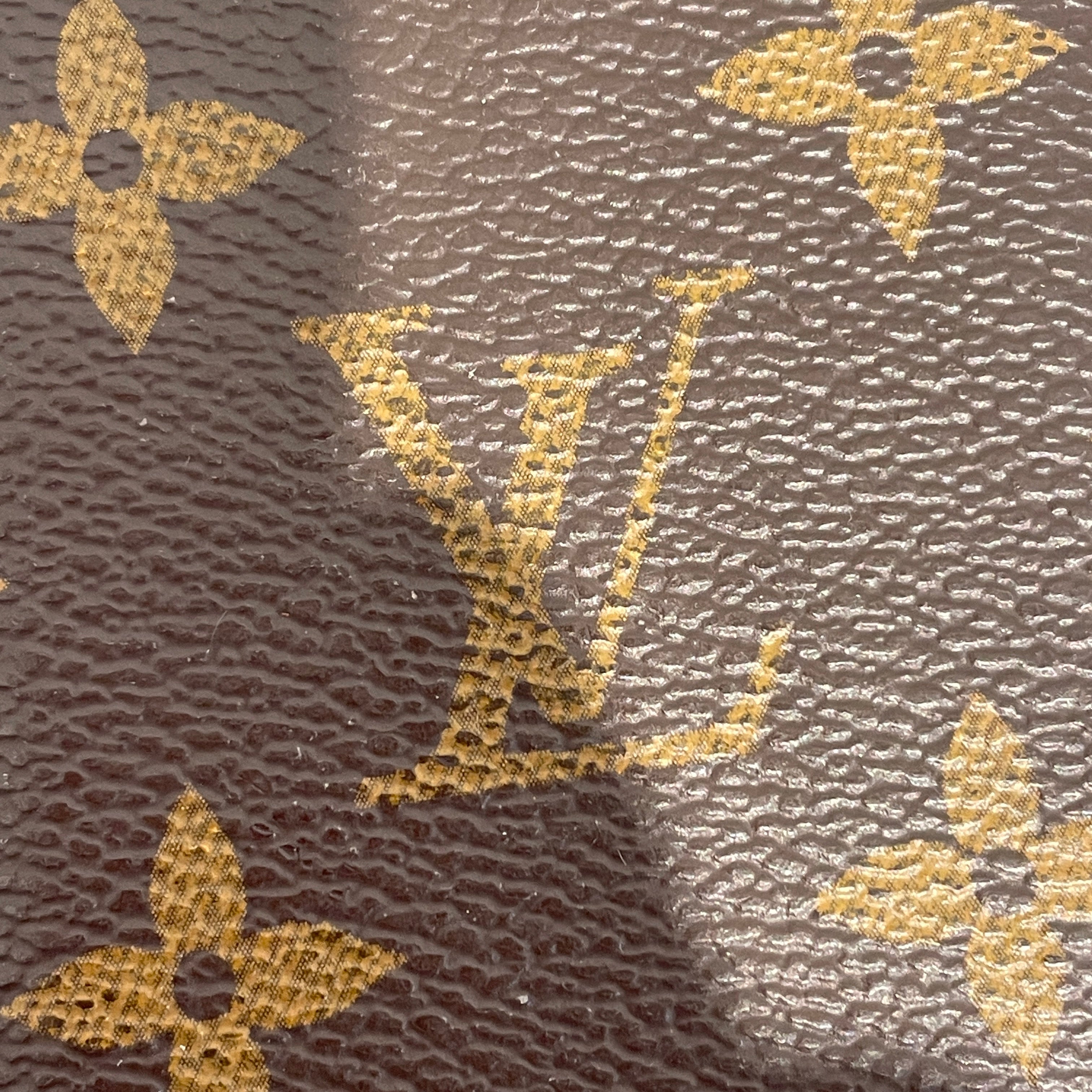 LOUIS VUITTON/Bifold Wallet/Monogram/Leather/BRW/M's/POCKET ORGANIZER view 5