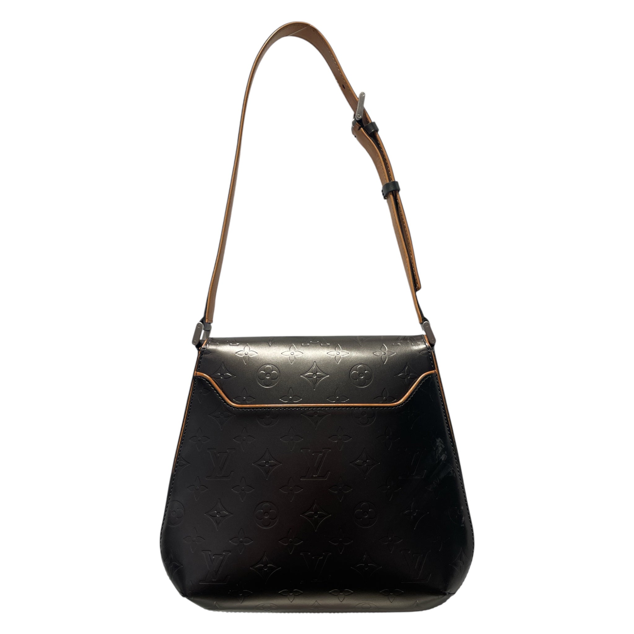 LOUIS VUITTON/Cross Body Bag/Monogram/Leather/SLV/Webster Street view 2