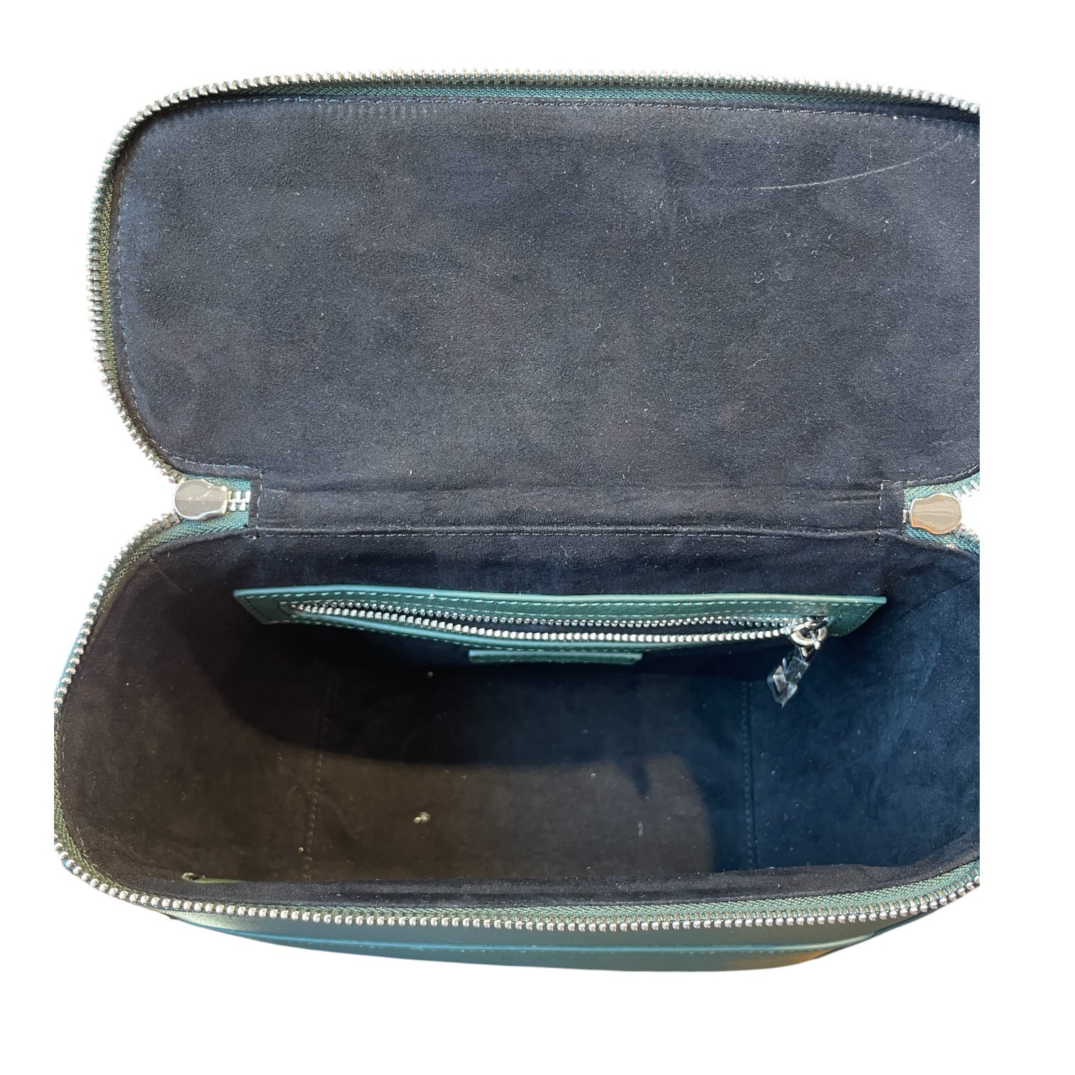 BRANDON BLACKWOOD/Backpack/Leather/GRN/box/slvr hardware view 3