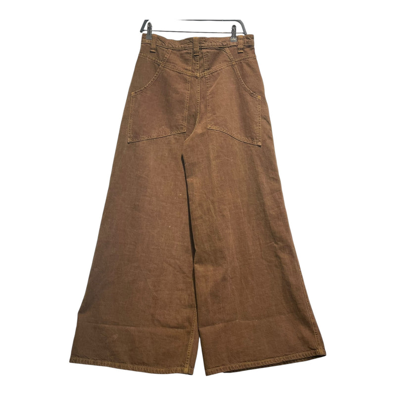 ECKHAUS LATTA/Wide Leg Pants/29/Denim/BRW/Baggy Jeans