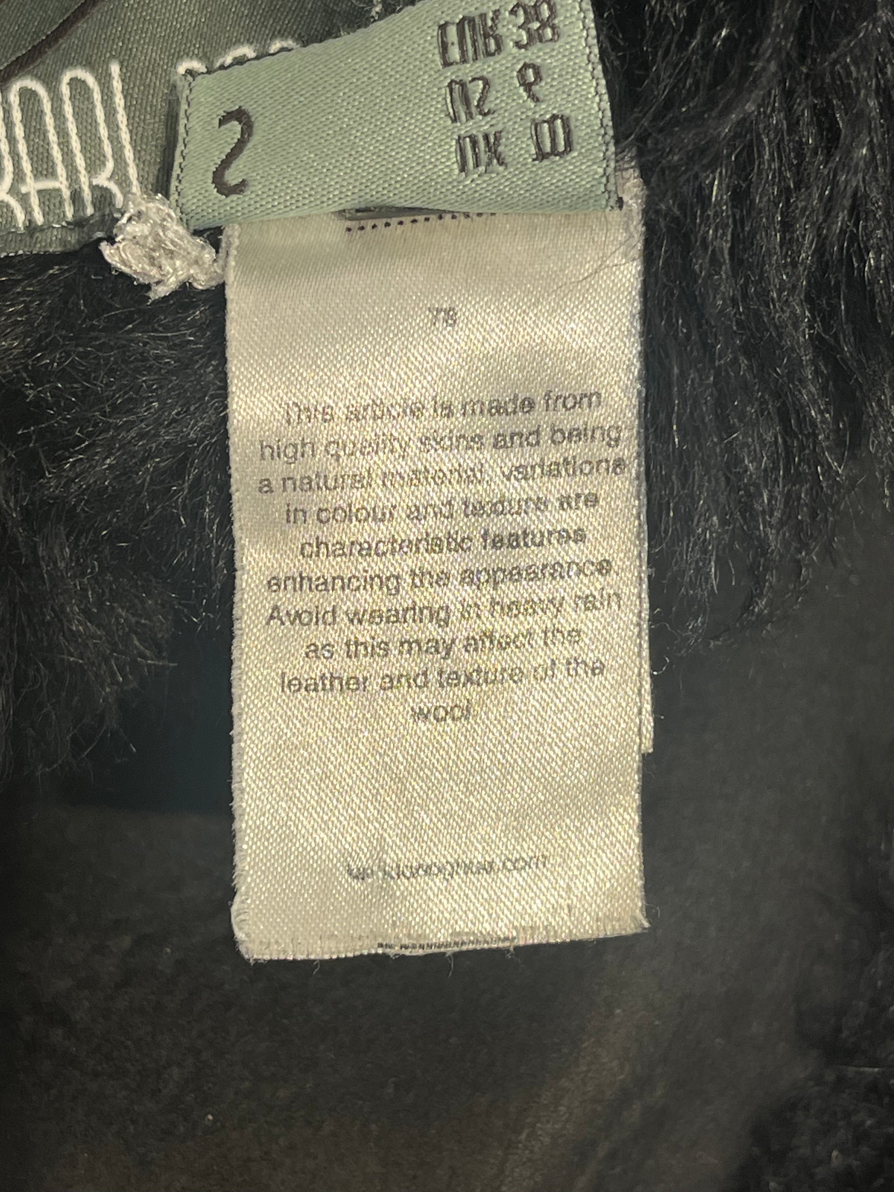 KARL DONOGHUE/Jacket/2/Lambskin/BLK/fur linesd lamskin view 4