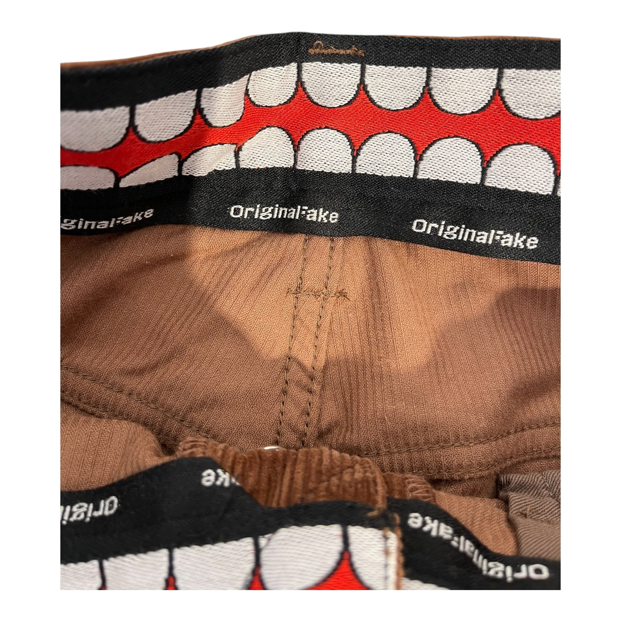 Original Fake/Pants/3/Corduroy/BRW/TEETH WAISTBAND CORDS view 4