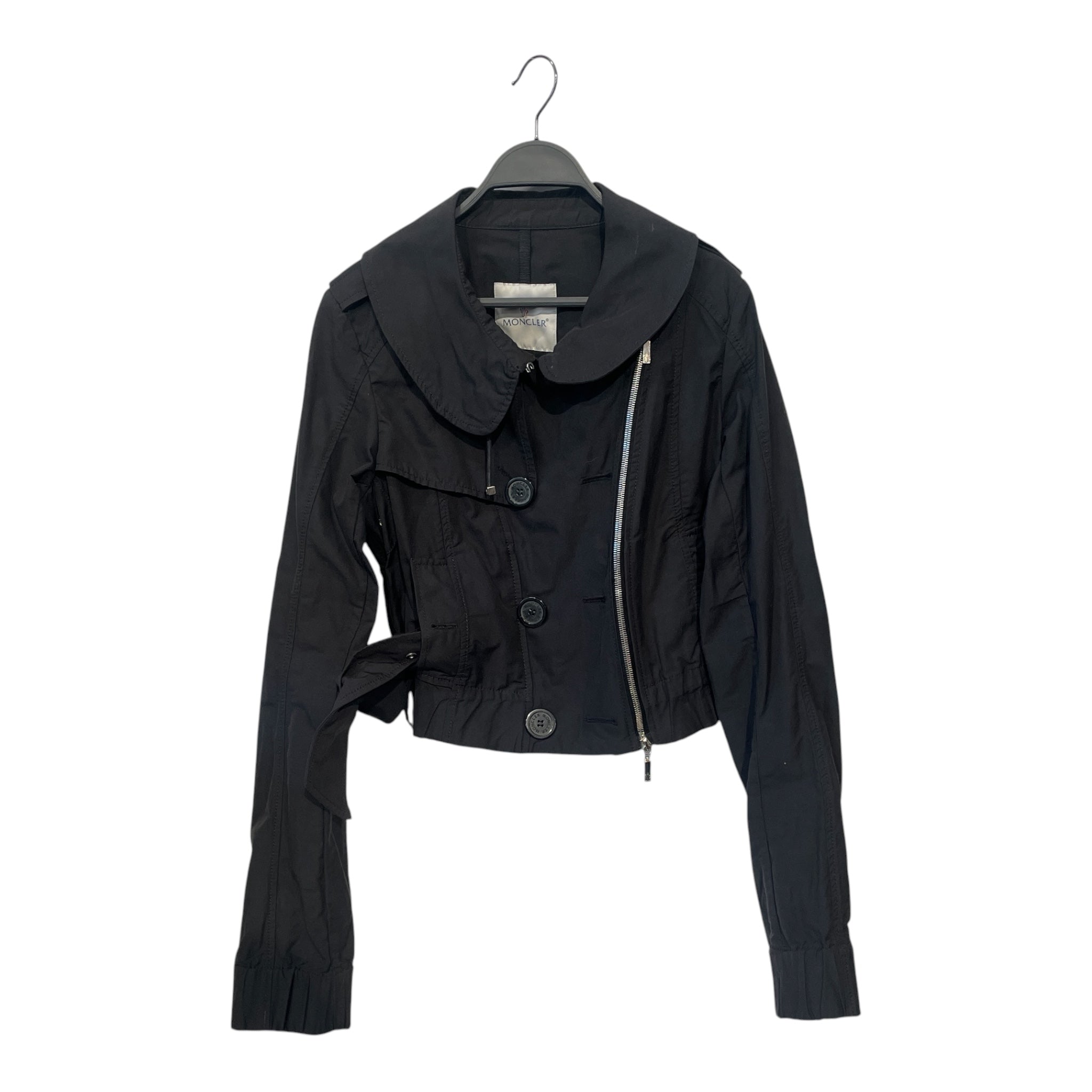 MONCLER/Riders Jkt (S)/XS/Cotton/BLK/CROPPED RIDER JACKE view 1