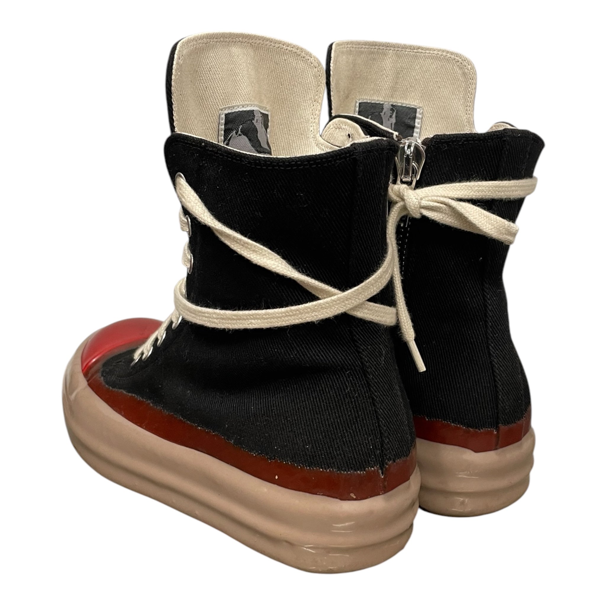 RICK OWENS DRKSHDW/Hi-Sneakers/EU 39/Cotton/BLK/CONCORDIANS view 2