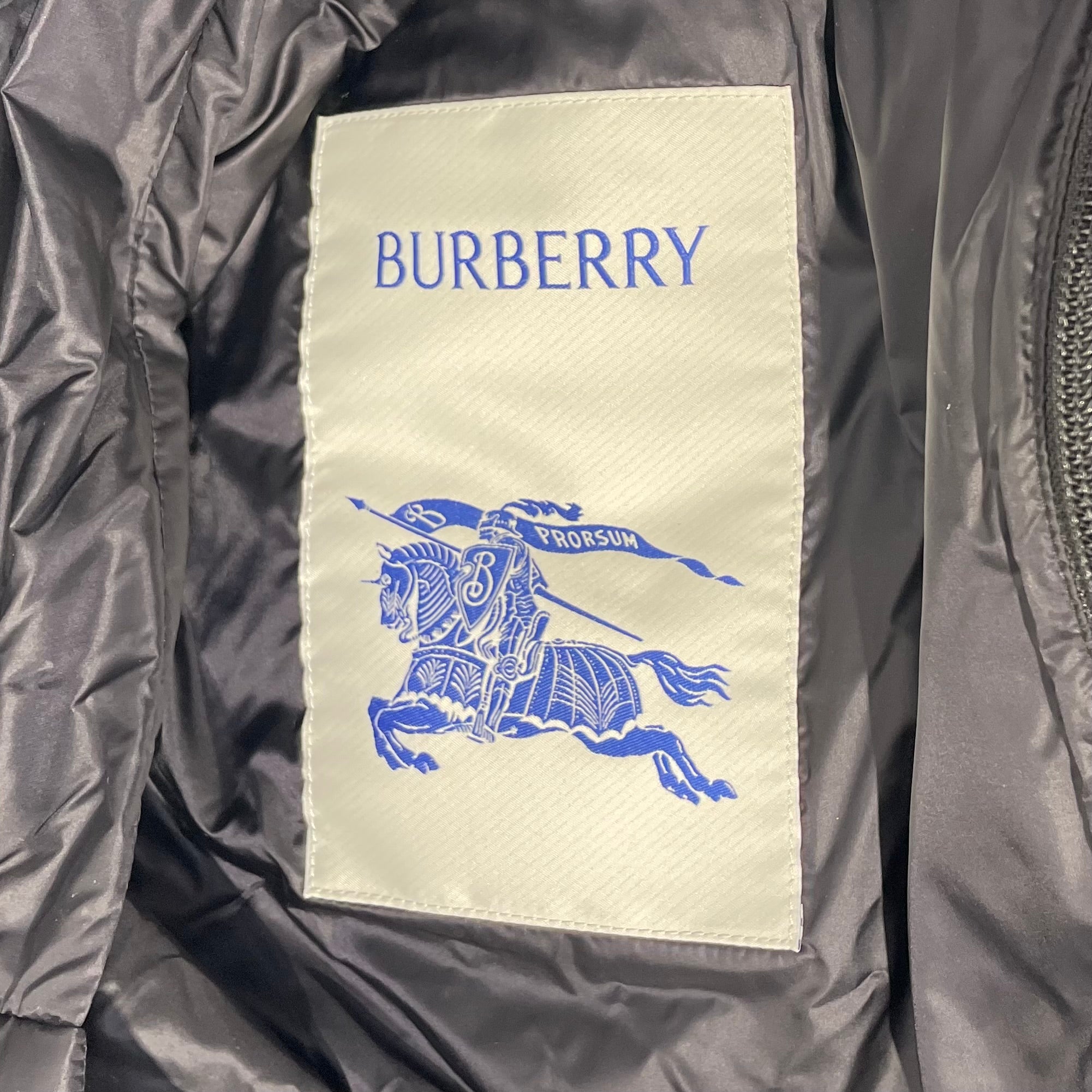 BURBERRY/Puffer Jkt/S/Polyester/BLK/Aspen view 3