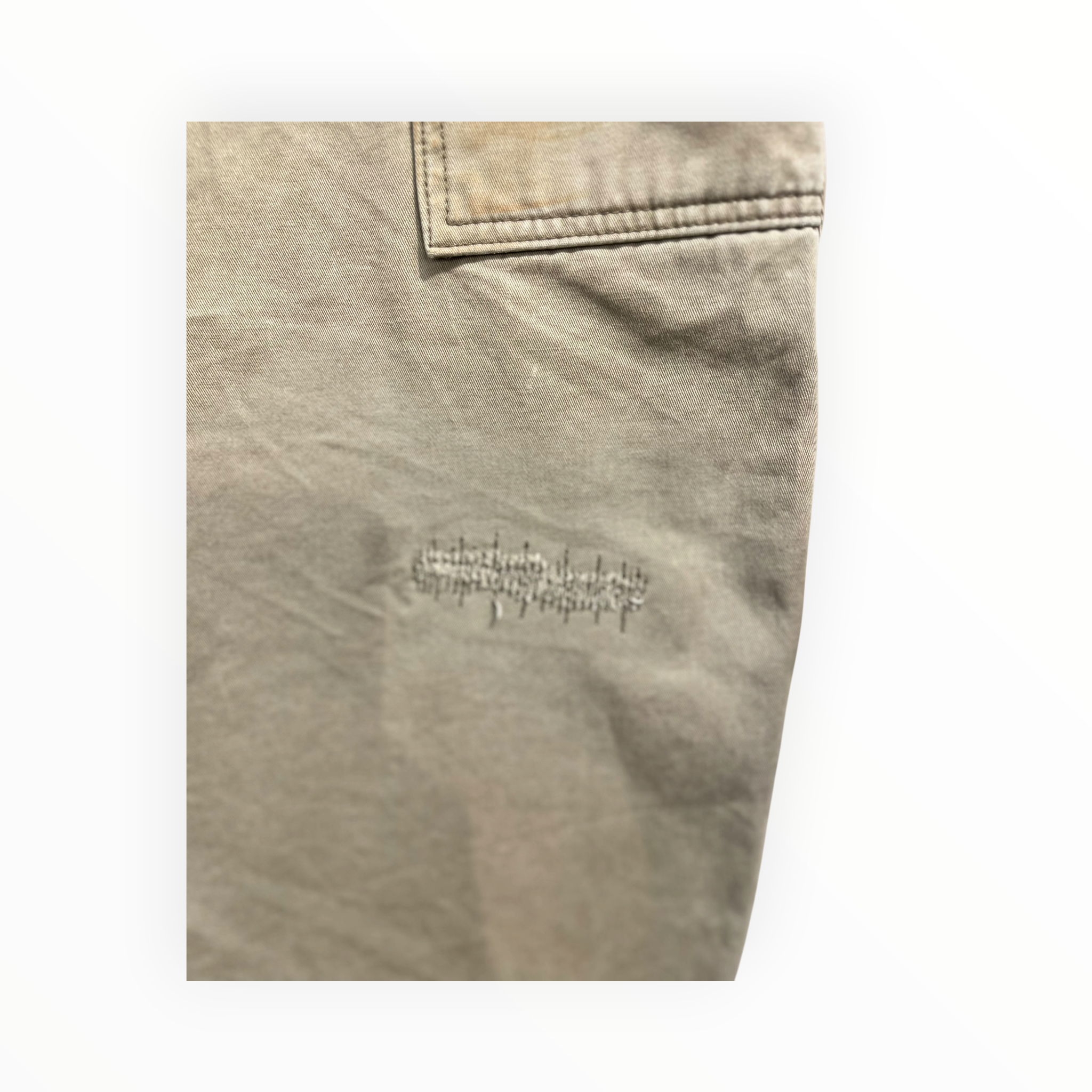 EASTLOGUE/Pants/M/Cotton/BEG/oil stained distressing view 3