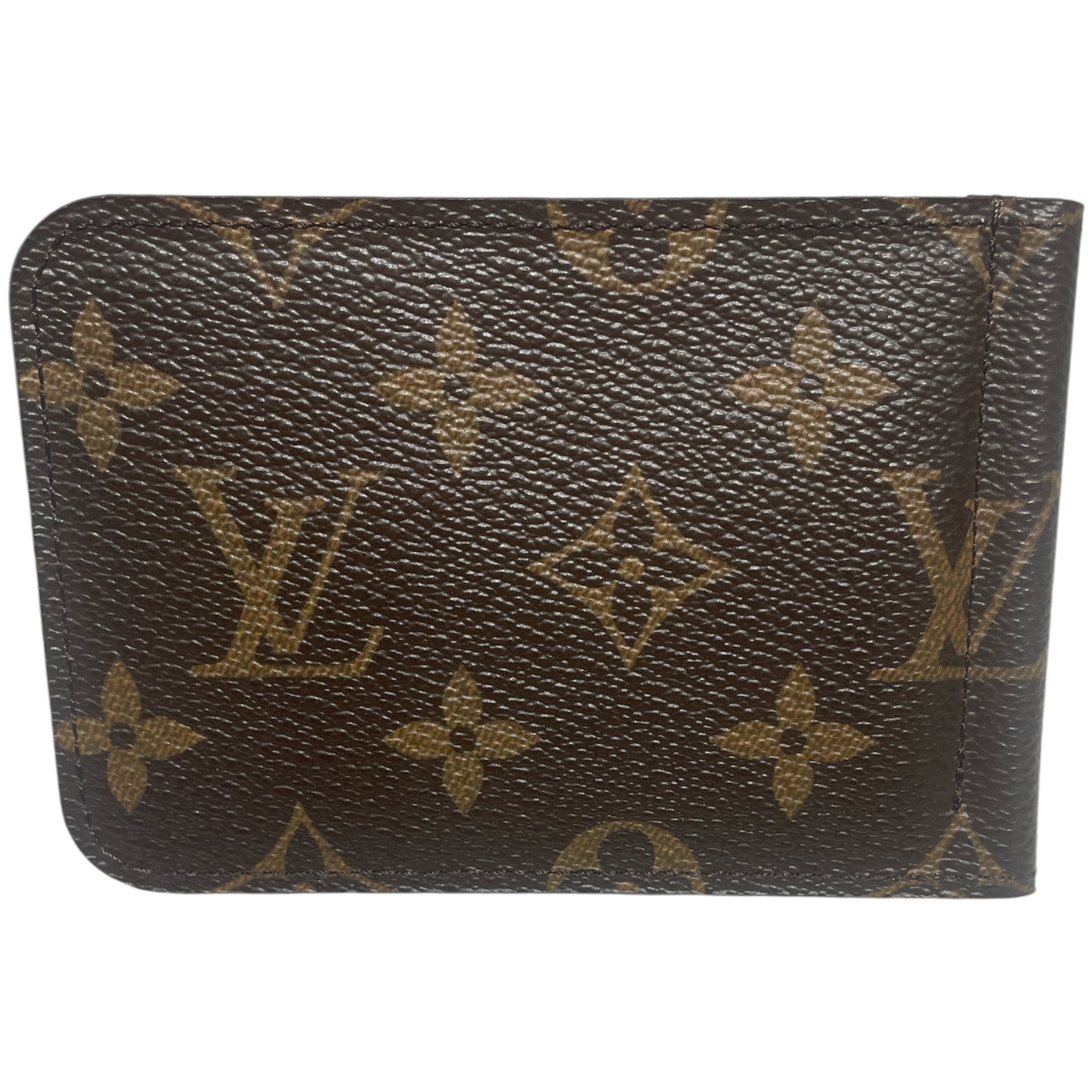 LOUIS VUITTON/Wallet/Monogram/Leather/BRW/ view 2