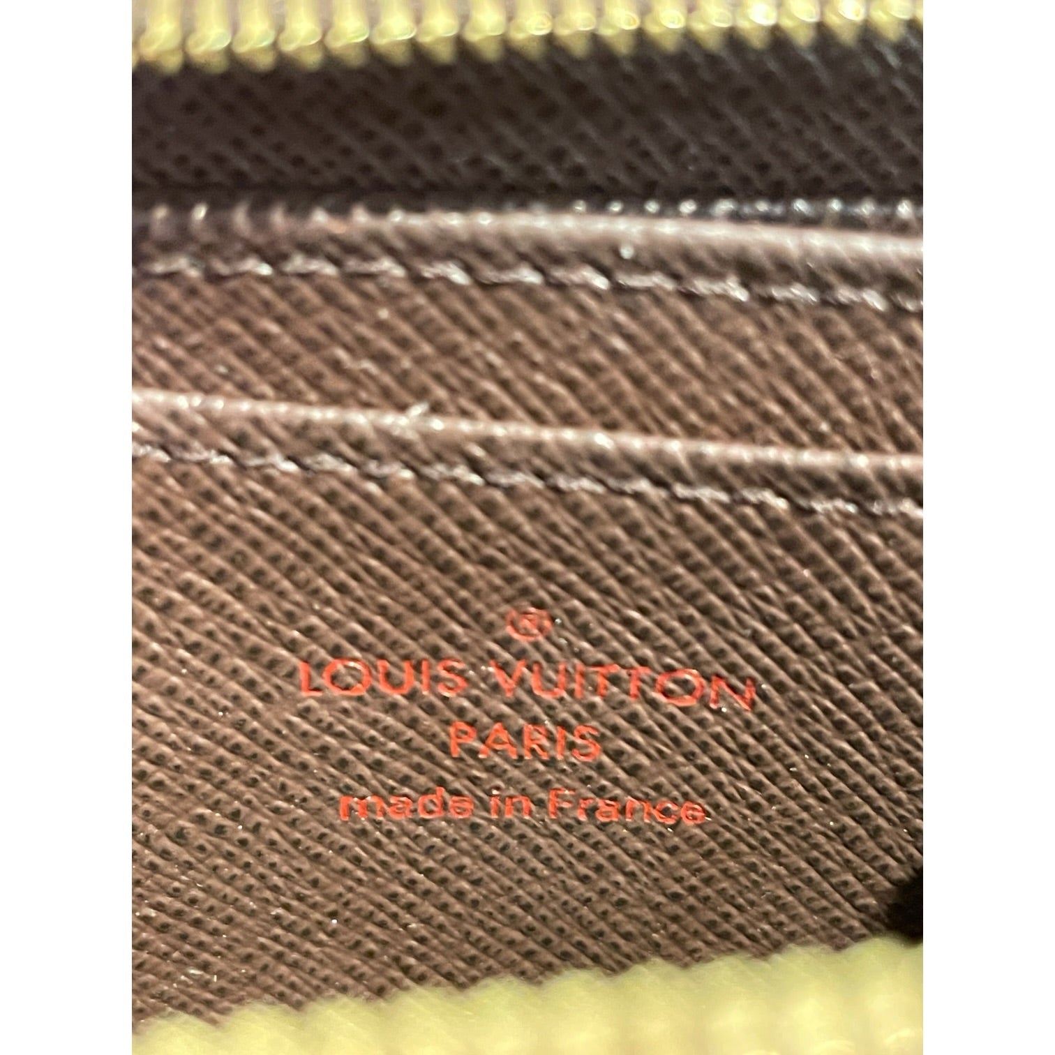 LOUIS VUITTON/Coin Wallet/All Over Print/Leather/BRW/L's/ZIPPY PURSE T51178 view 3