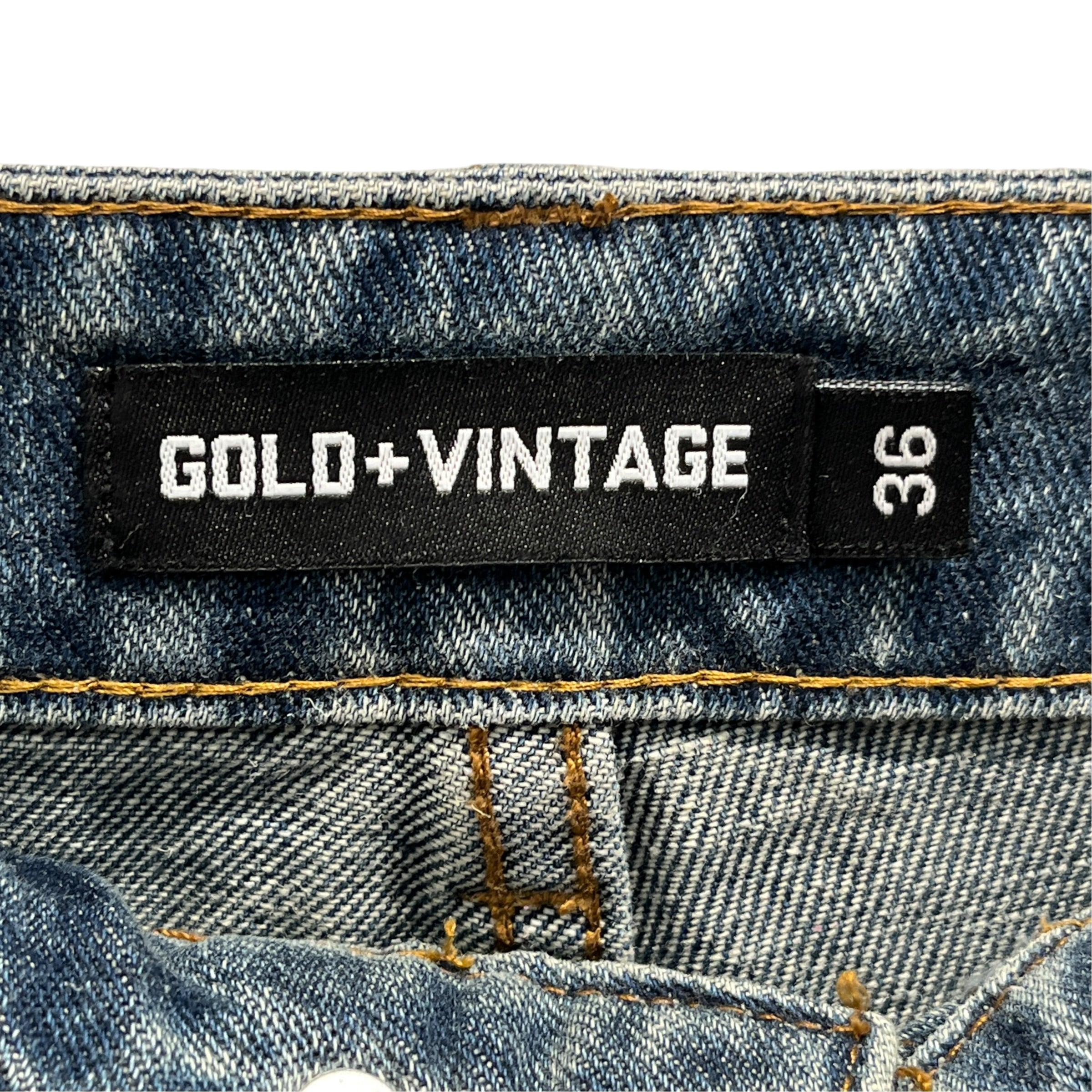 Gold+Vintage/Pants/36/Denim/BLU/Graphic/Raspberry Hills view 3