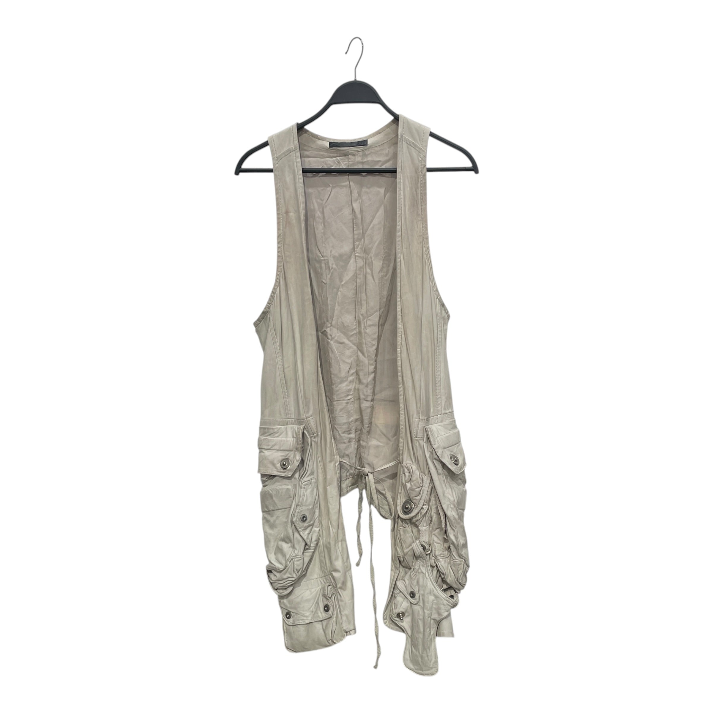 JULIUS/Vest/7/Leather/WHT/Utility/HOLSTER VEST view 1