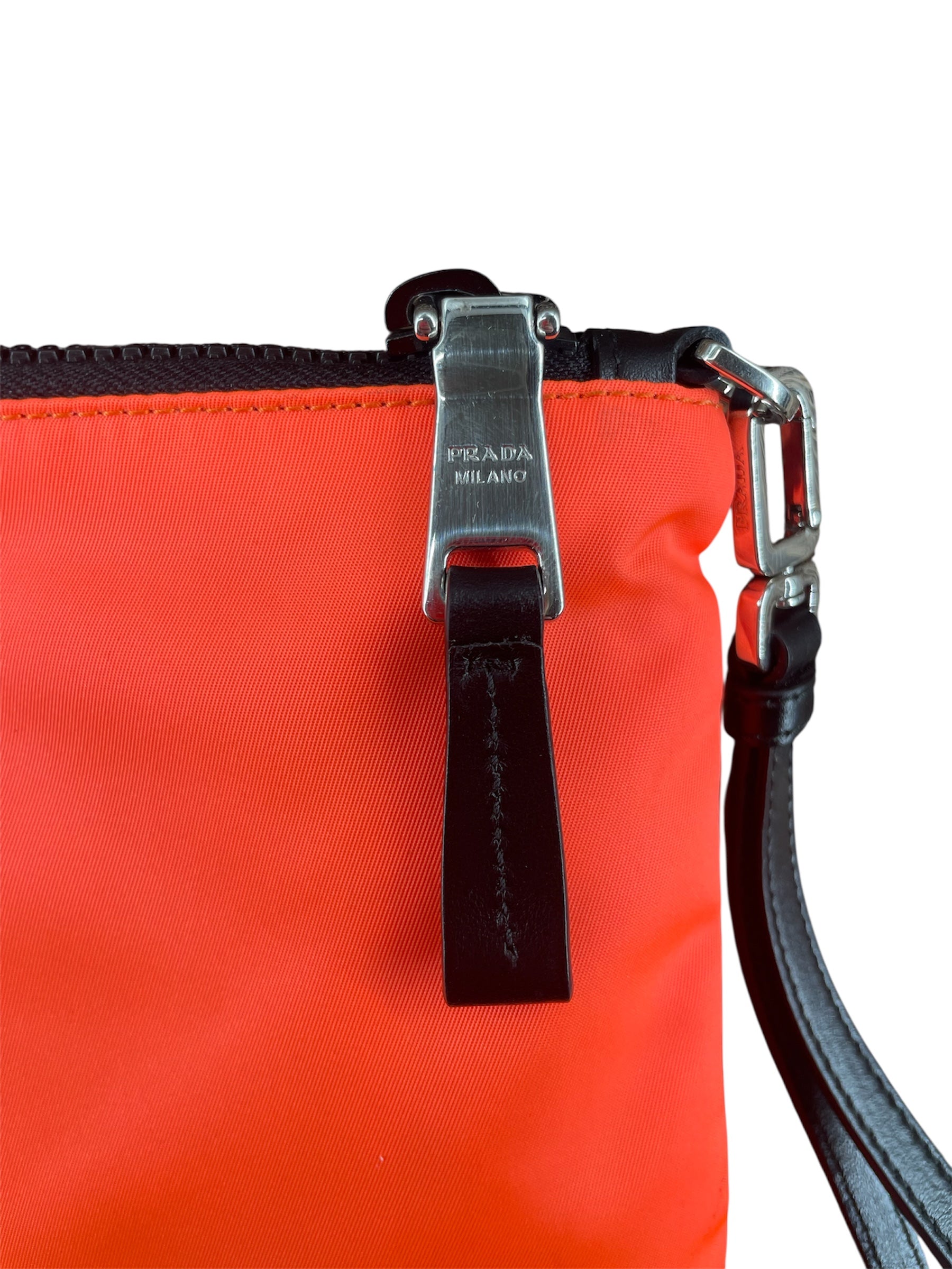 PRADA/Clutch Bag/Nylon/ORN/NYLON TESSUTO CLUTCH view 4