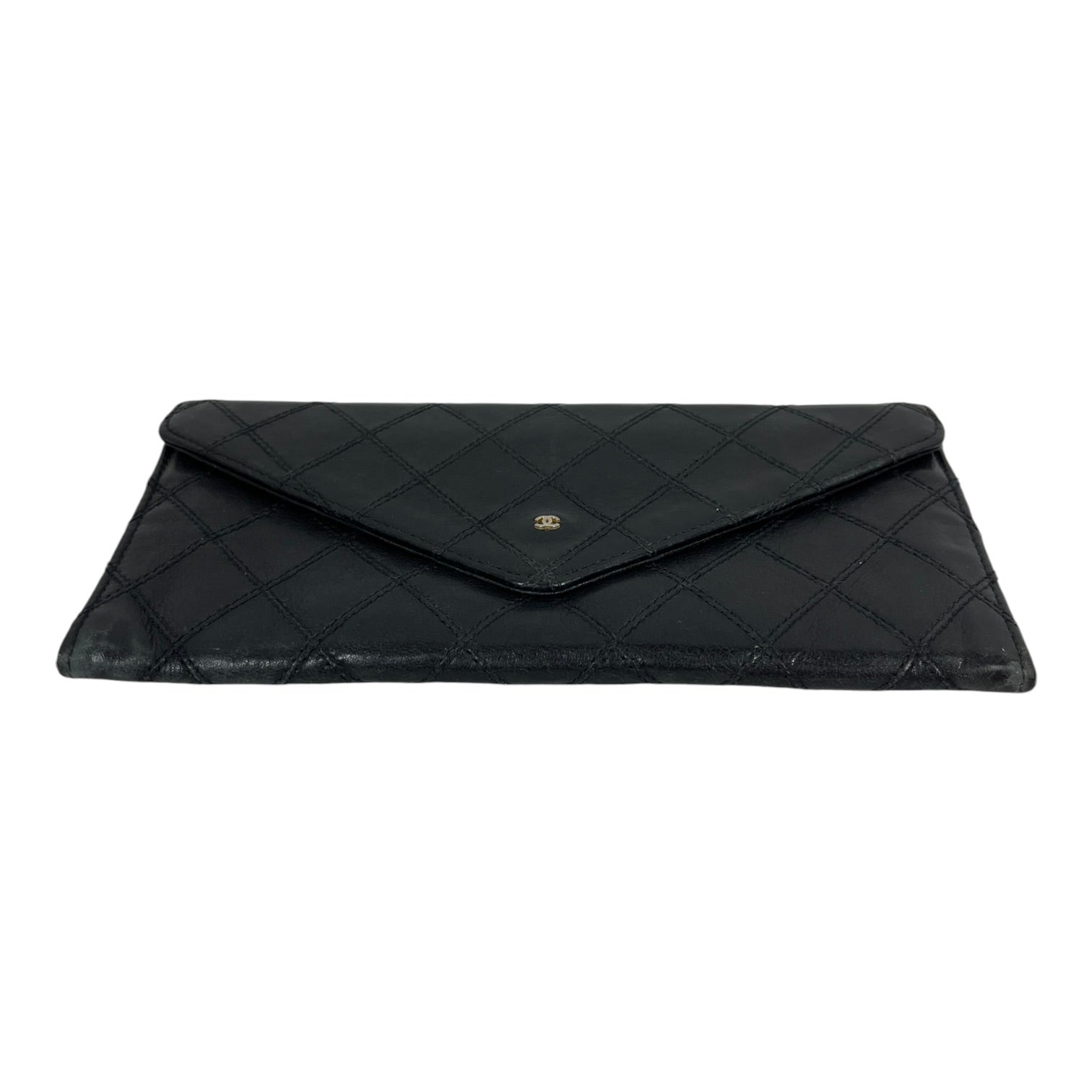 CHANEL/Long Wallet/Leather/BLK/MINI CC WALLET view 3