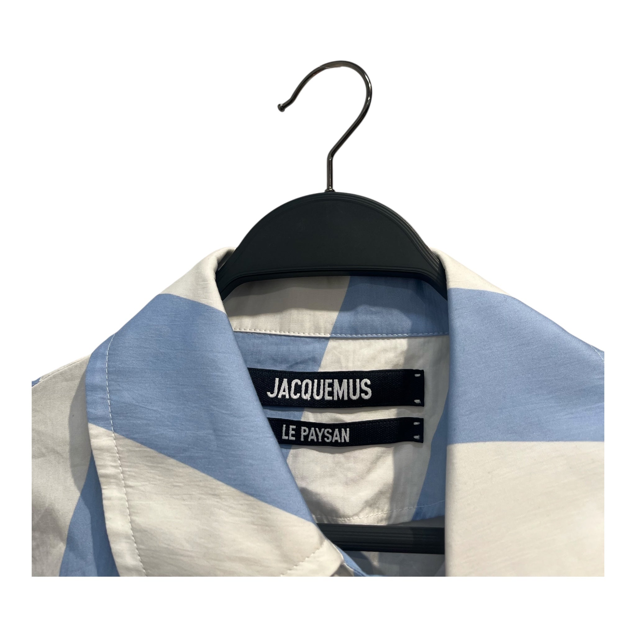 JACQUEMUS/T-Shirt/48/Cotton/BLU/Stripe/WHT BLU STRIPES view 3