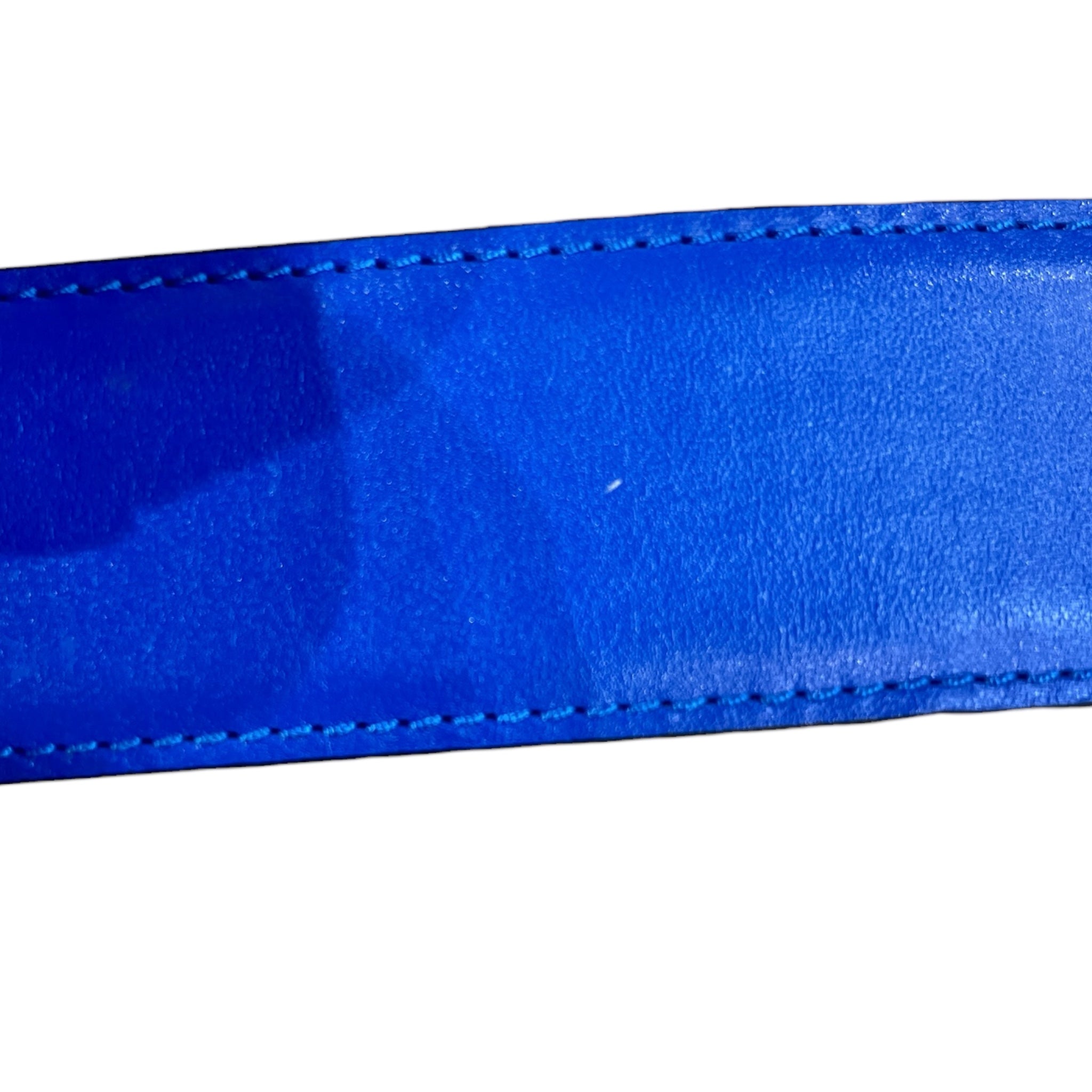 VERSACE/Belt/Leather/BLU/MEDUSA HEAD view 4