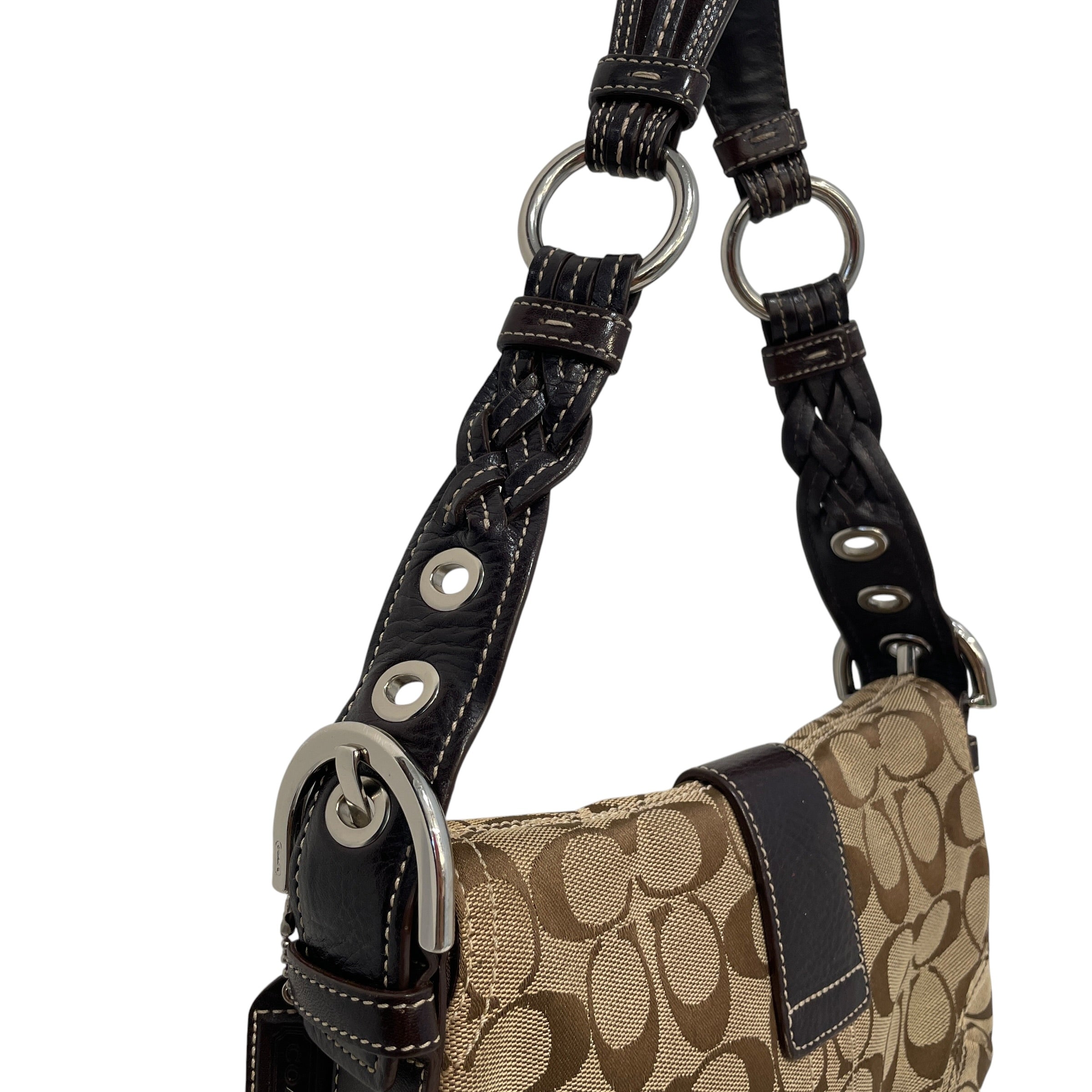 COACH/Hand Bag/Monogram/Cotton/CML/Soho Signature view 6
