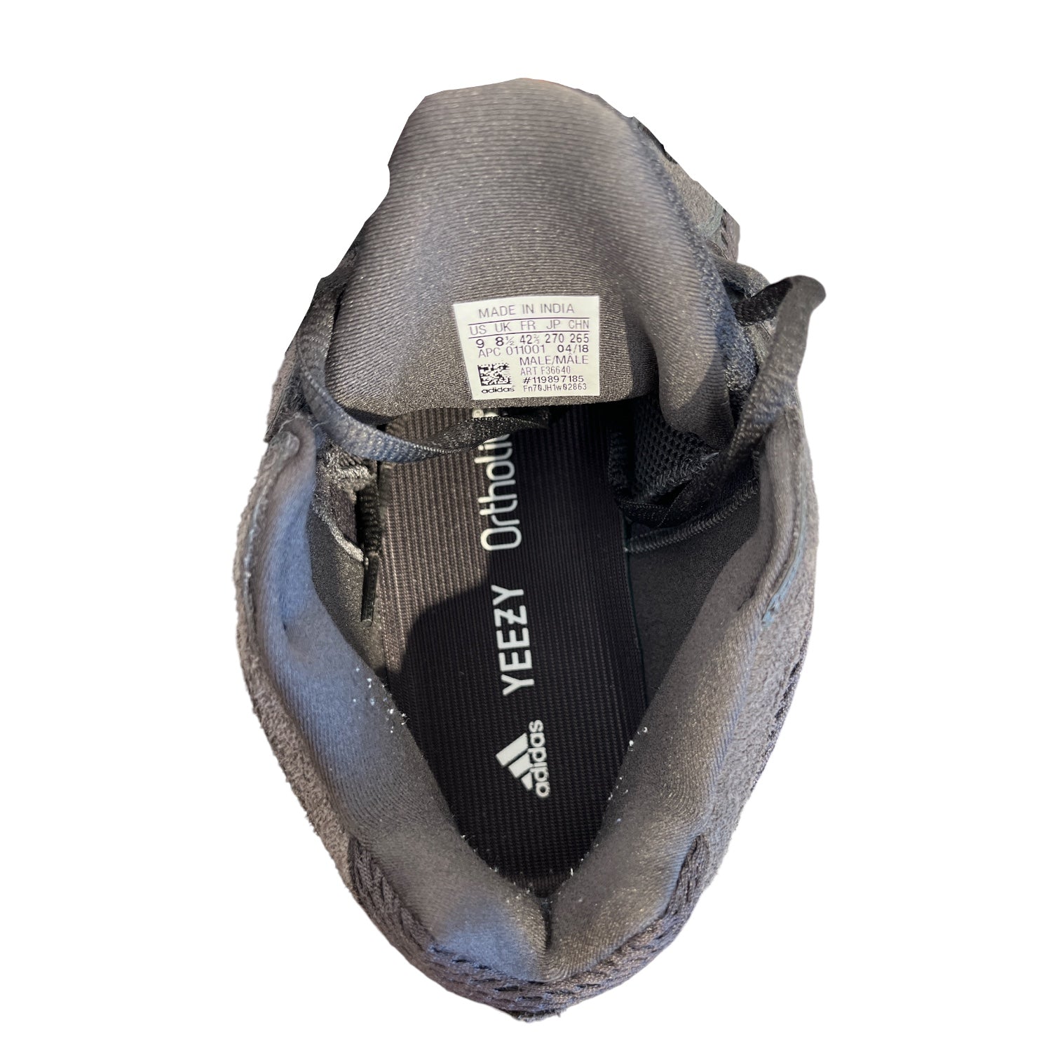 YEEZY/Low-Sneakers/US 9/BLK/yeezy 500 view 5