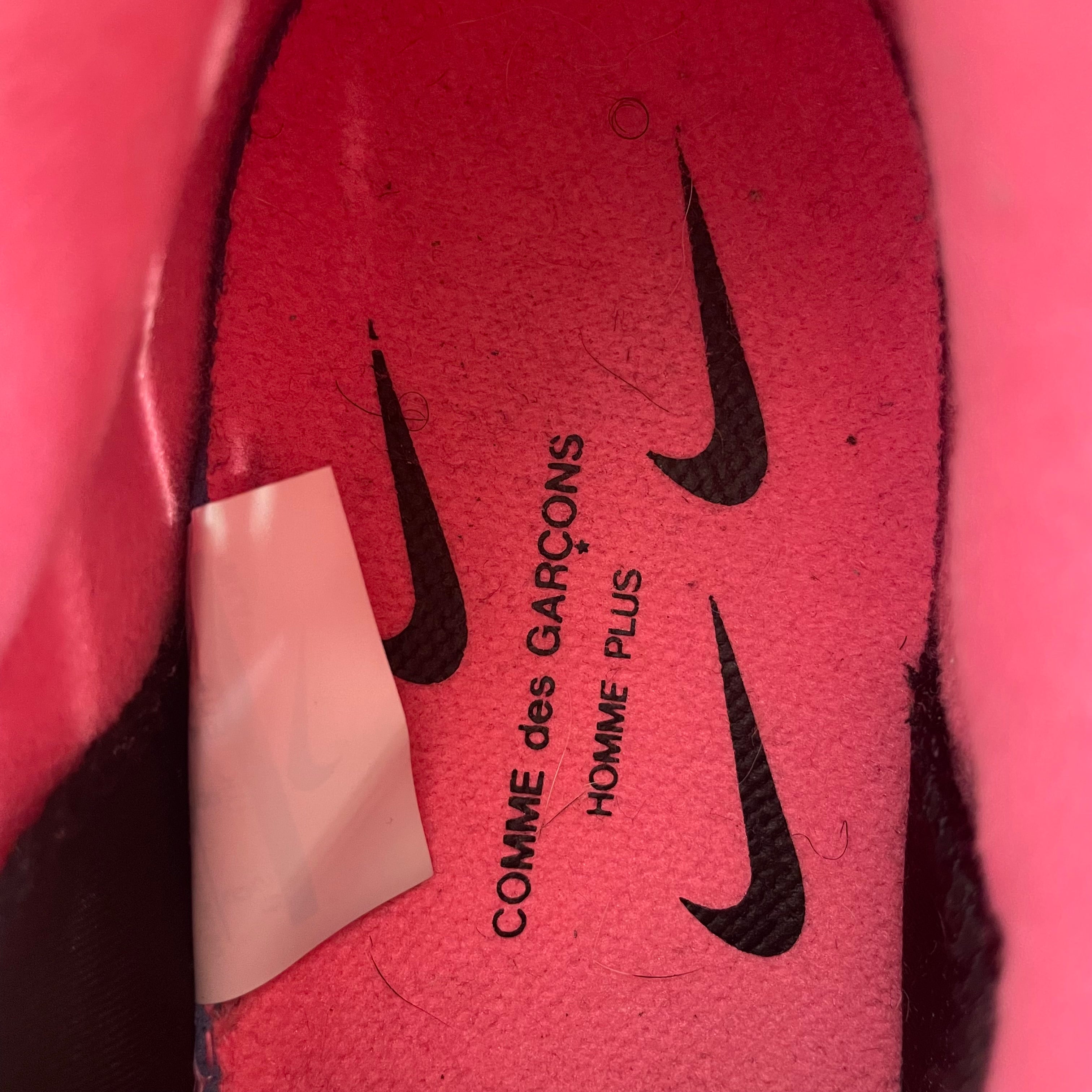 NIKE/Low-Sneakers/US 9/Border/Cotton/PNK/cdg blk pnk (9) view 3