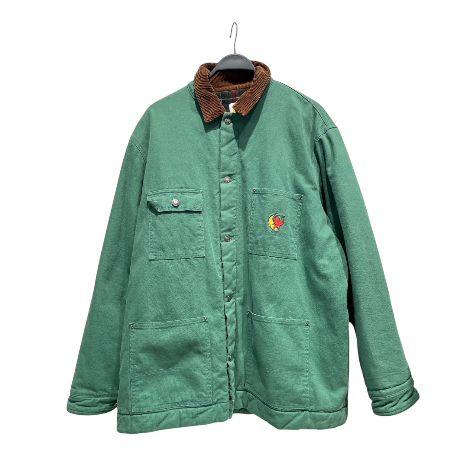 Sky High Farm Workwear/Jacket/XXL/Cotton/GRN/Cord Collar Banana/Stawberry view 1