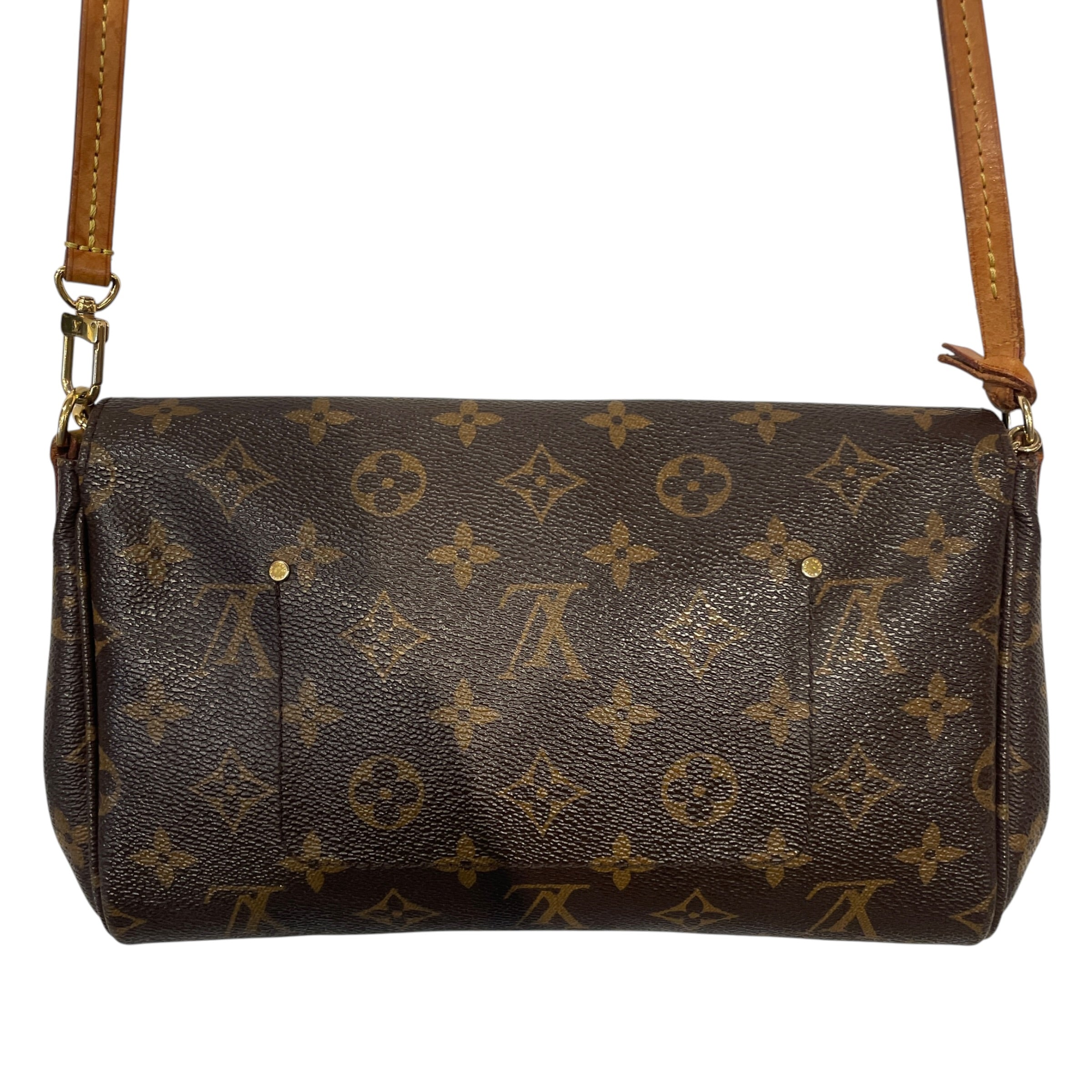 LOUIS VUITTON/Hand Bag/Monogram/Leather/BRW/MONOGRAM FAVORITE BAG view 3