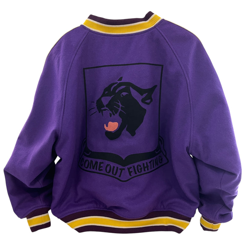 DENIM TEARS/Jacket/L/Cotton/PUP/BP Varsity