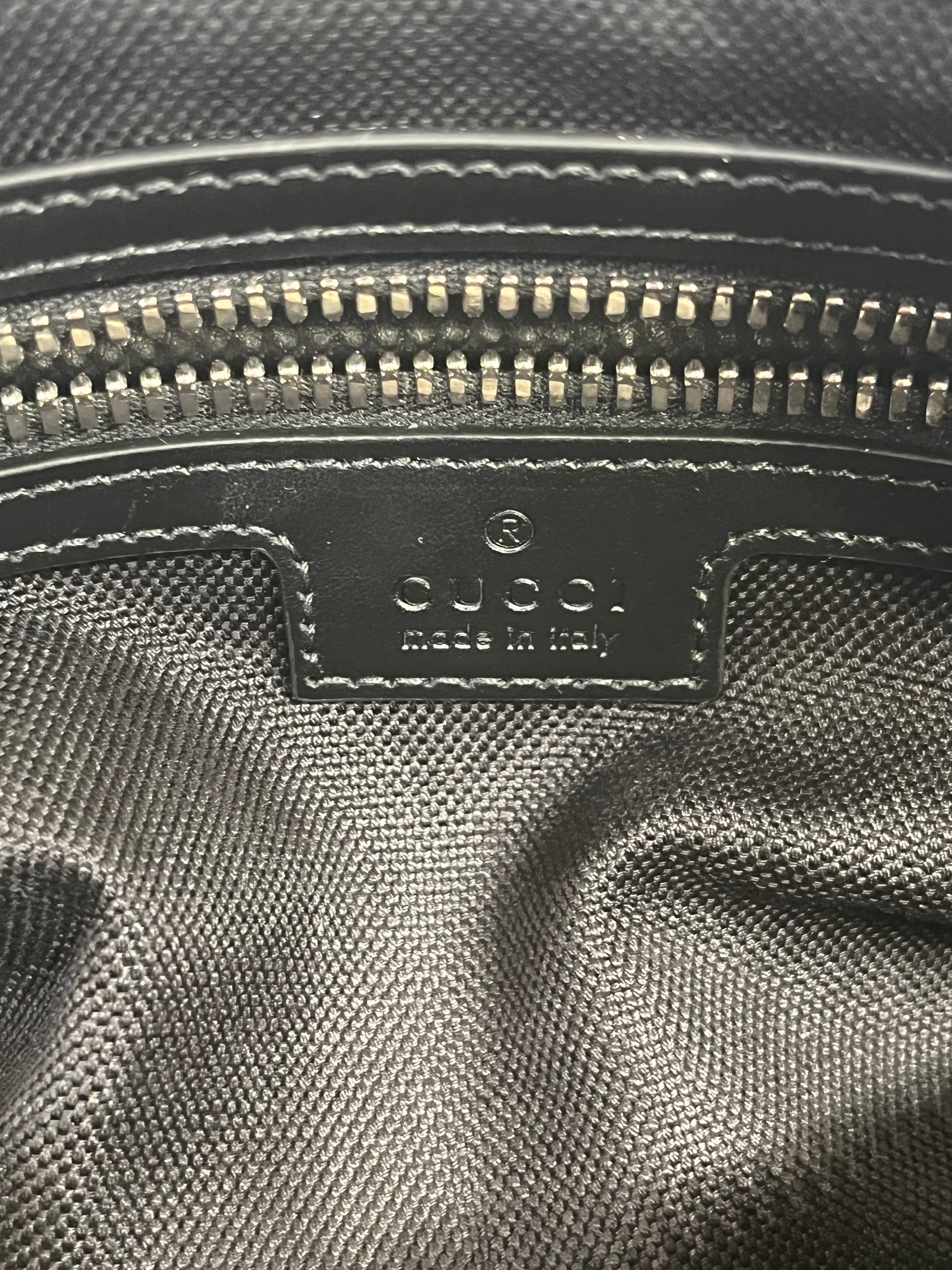 GUCCI/Fanny Pack/Monogram/Cotton/BLK/BELT BAG 792094 520981 view 3