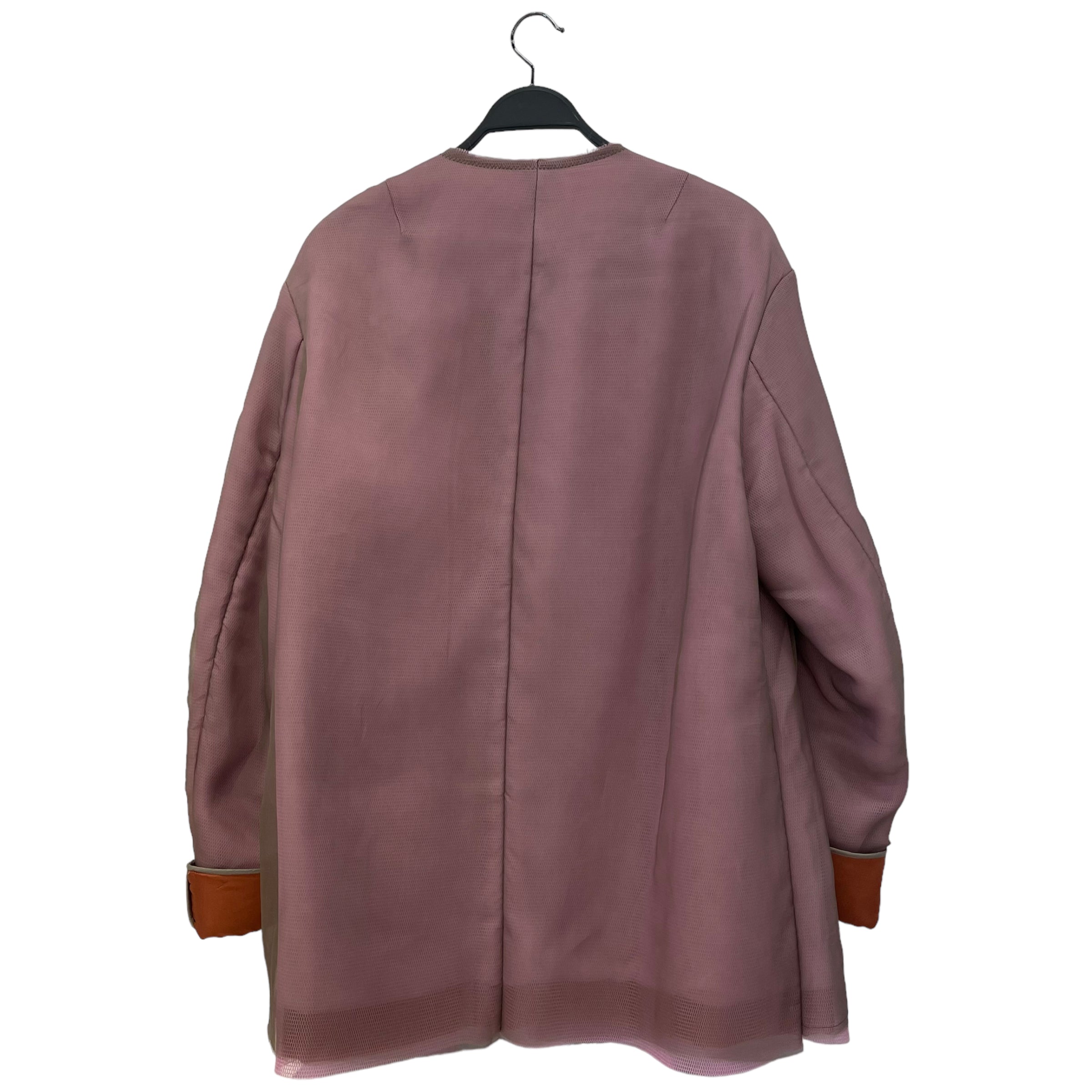 DRIES VAN NOTEN/Jacket/M/Iridescent/Silk/PPL/4 Layer Drop Shoulder view 2