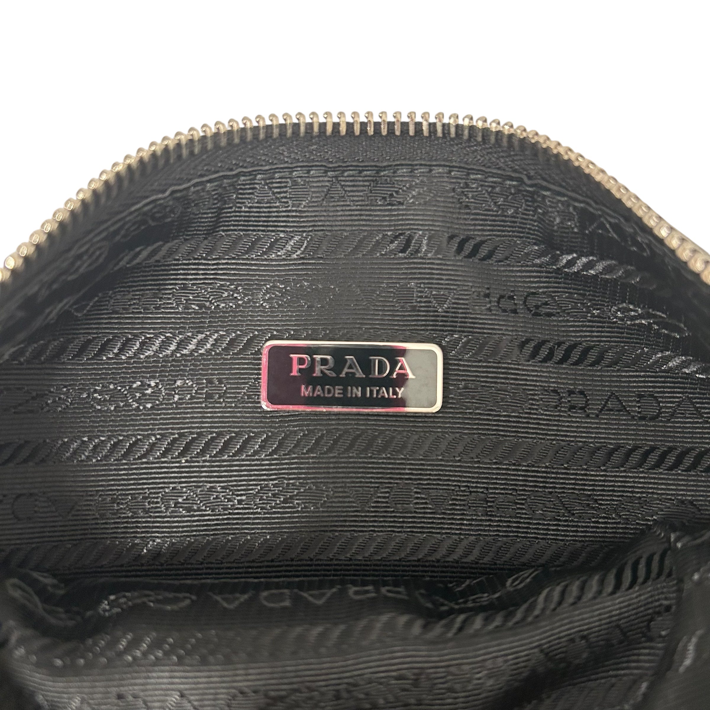 PRADA/Bag/Leather/BLK/TRIANGLE view 3