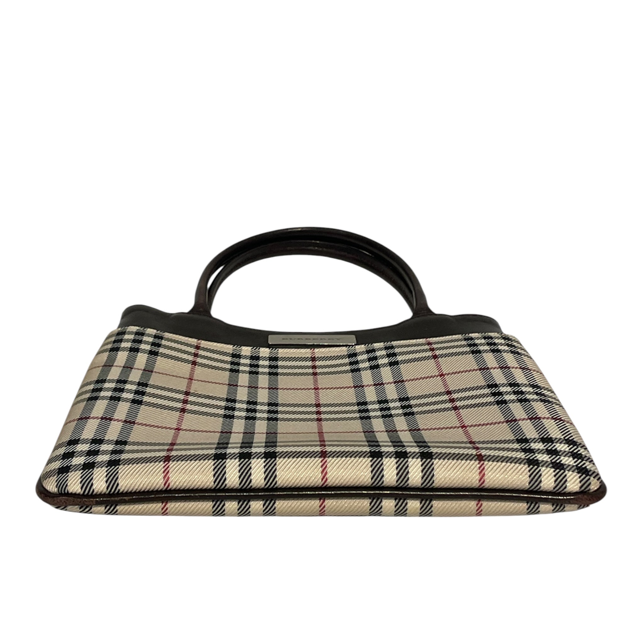 BURBERRY/Hand Bag/Plaid/CRM/2GKRK7C view 3