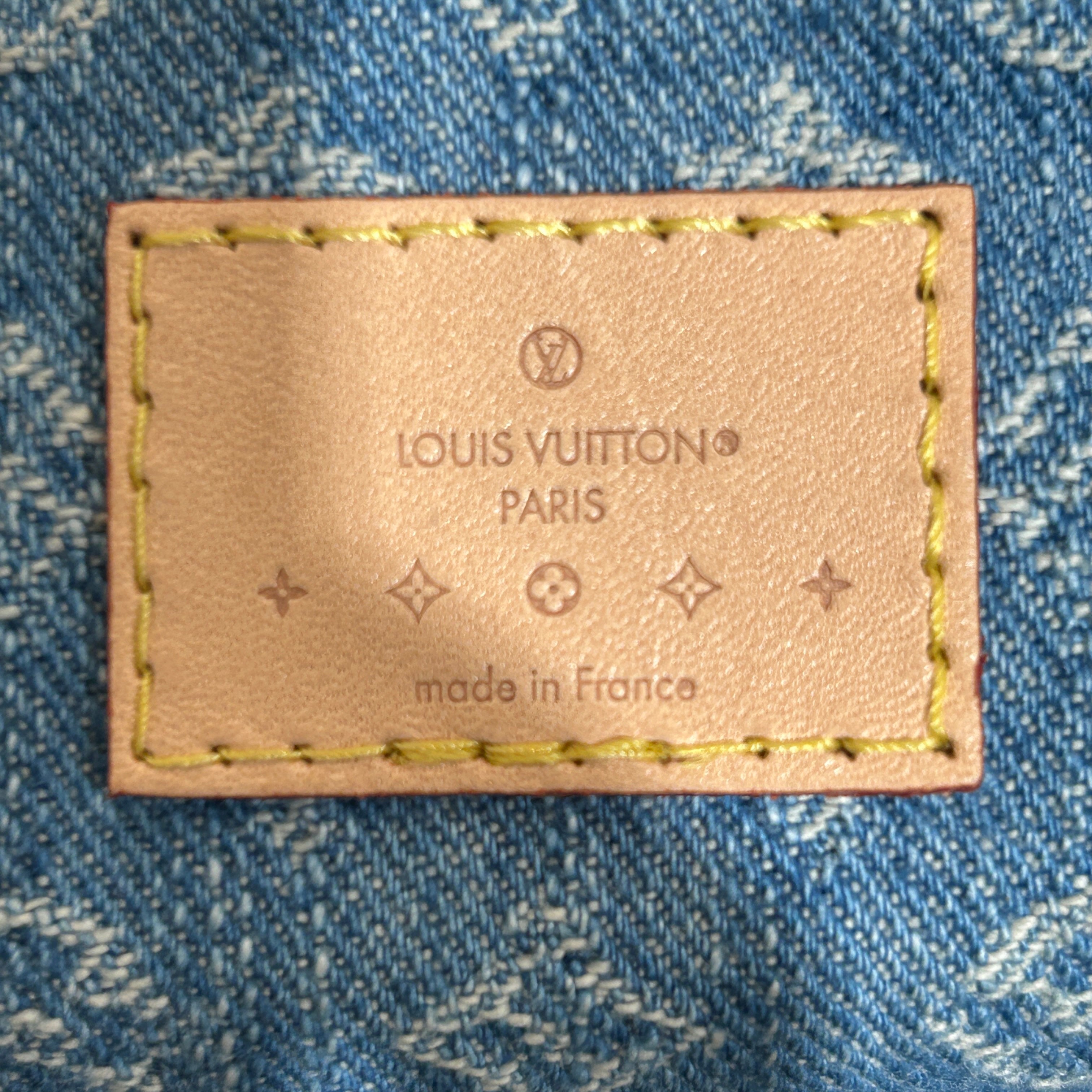 LOUIS VUITTON/Backpack/Monogram/BLU/Denim Venice view 5