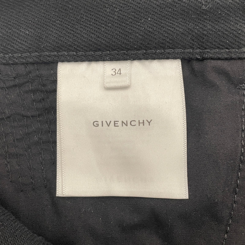 GIVENCHY/Shorts/34/Cotton/BLK/