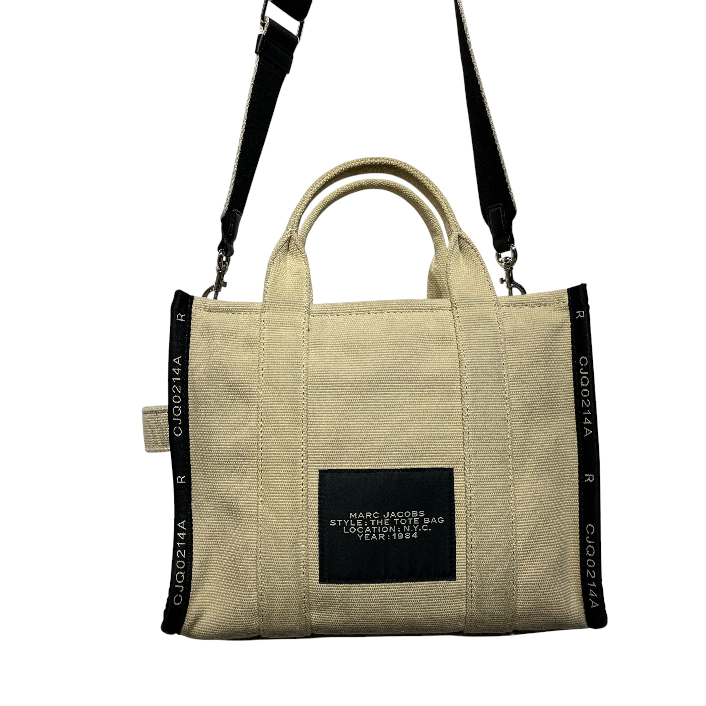 MARC JACOBS/Tote Bag/Cotton/CRM/"The Tote Bag" view 3