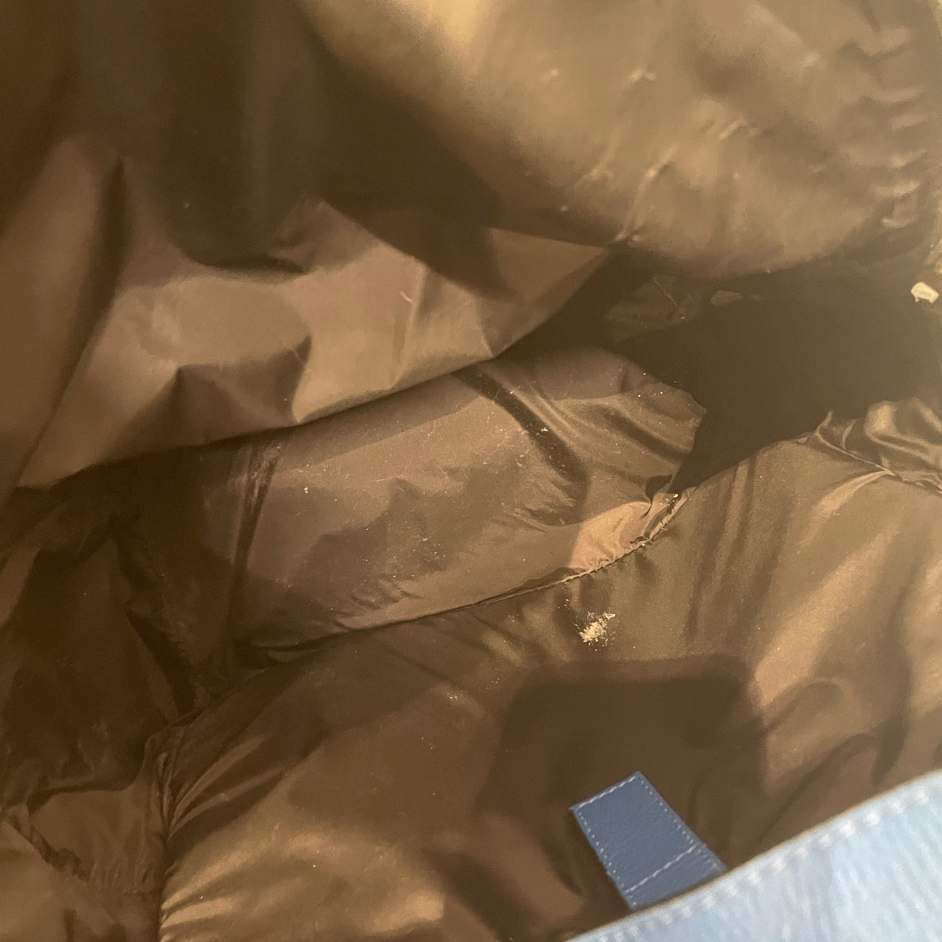 VERSACE/Backpack/Leather/BLU/LEATHER BACKPACK W/ PATCHES view 7