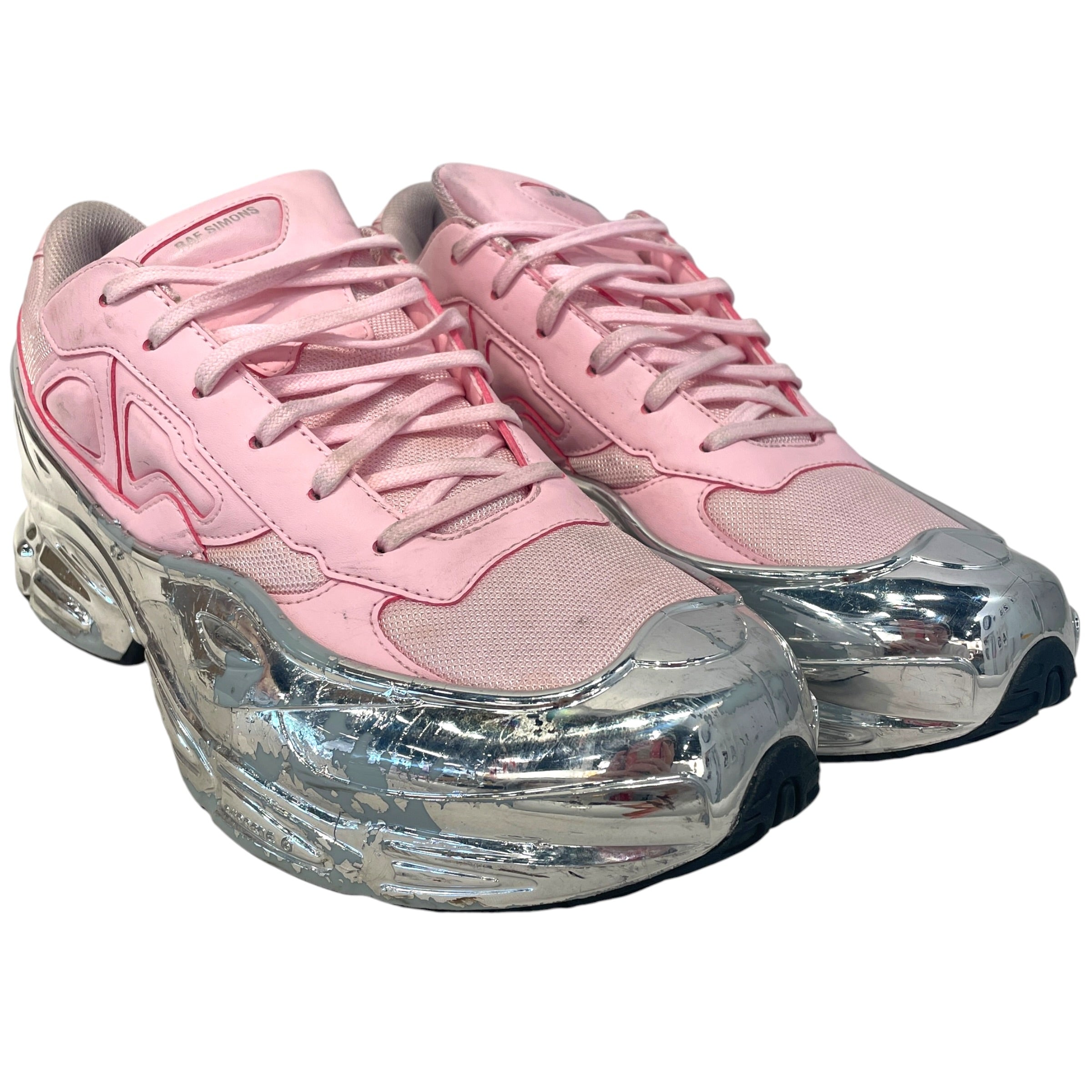 RAF SIMONS/adidas/Low-Sneakers/US 12.5/PNK/Ozweego view 1