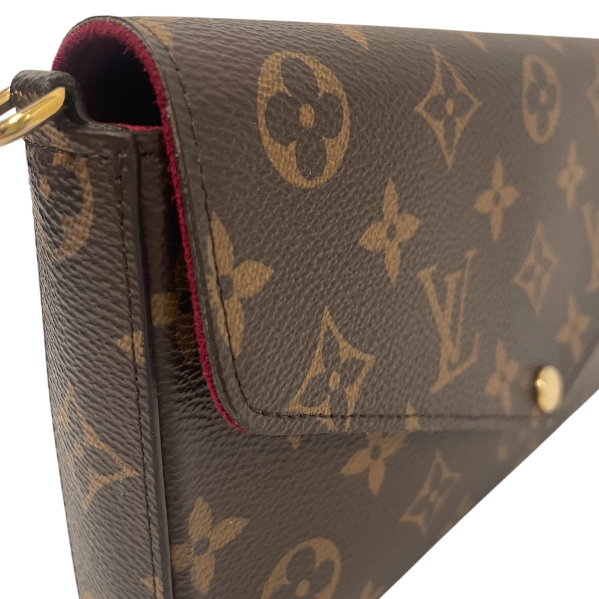 LOUIS VUITTON/Bag/Monogram/Leather/Brown/COMES WITH WALLET view 4