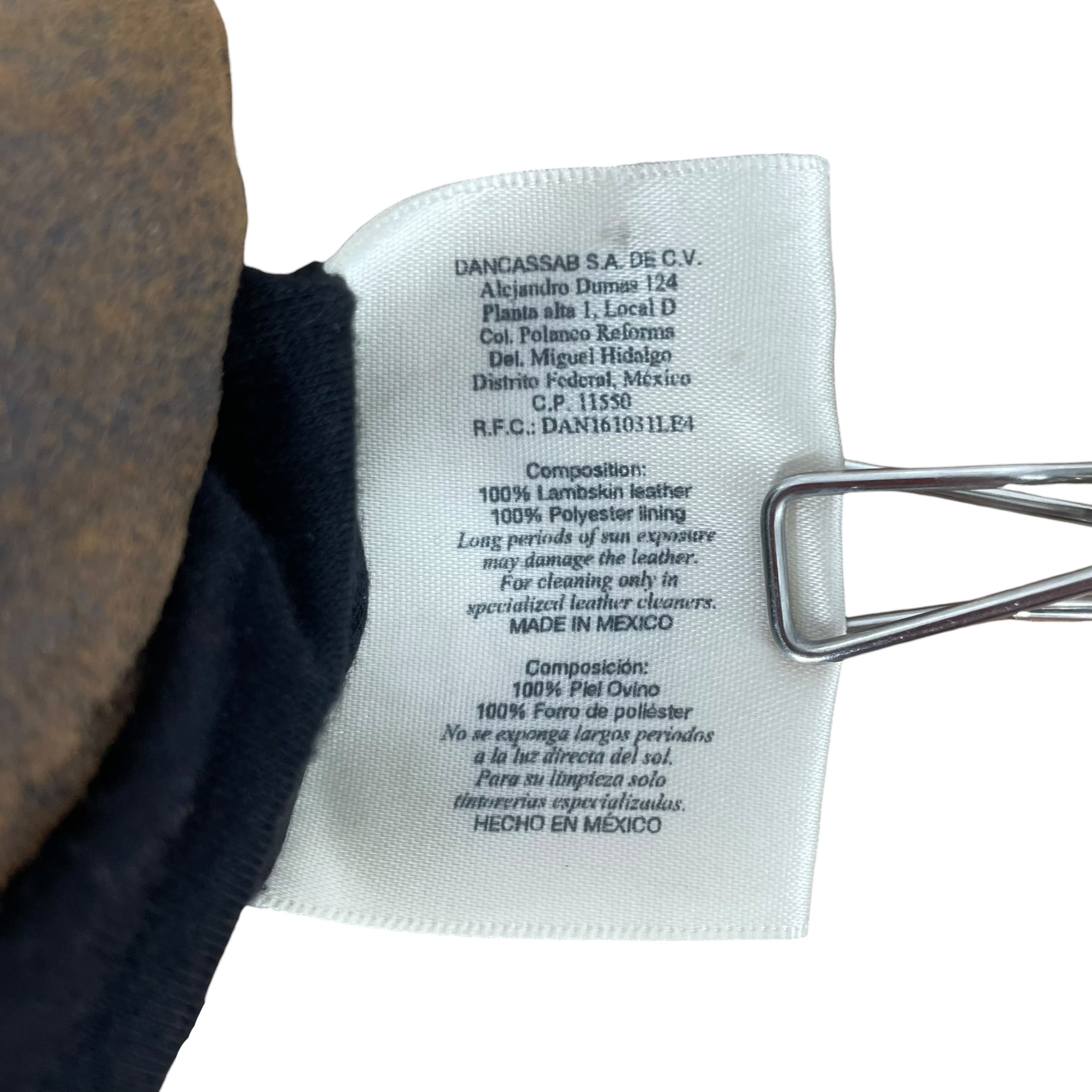 DANCASSAB/Straight Pants/M/Suede/BRW/SUEDE BROWN PANTS view 6