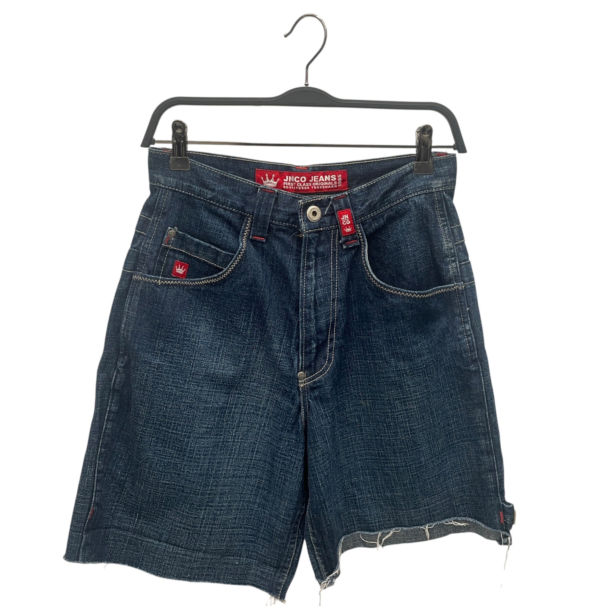 JNCO/Shorts/28/Denim/BLU/SKULL GRAPHIC view 1