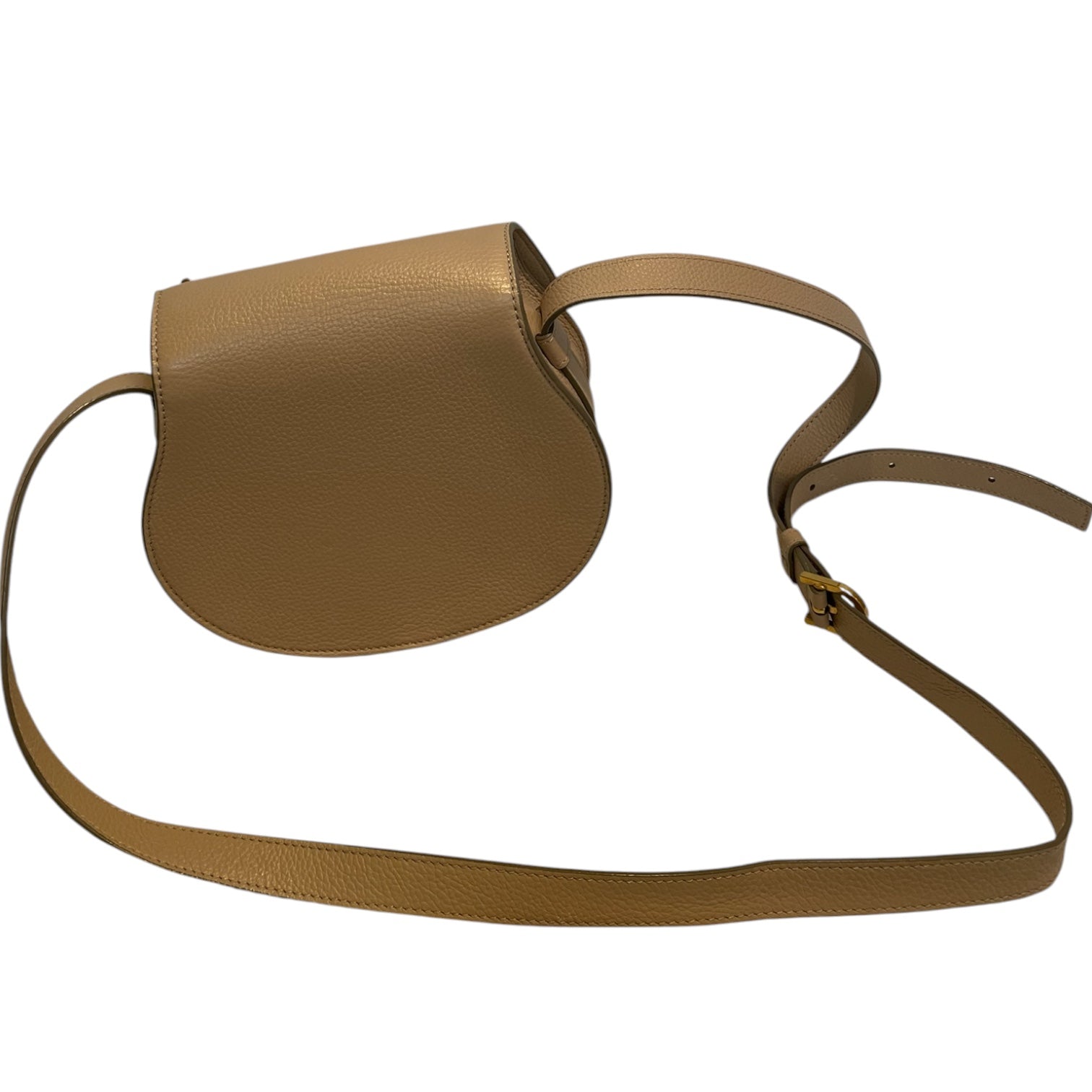 Chloe/Cross Body Bag/Leather/BEG/GOLD DETAIL/CROSS OVER view 2
