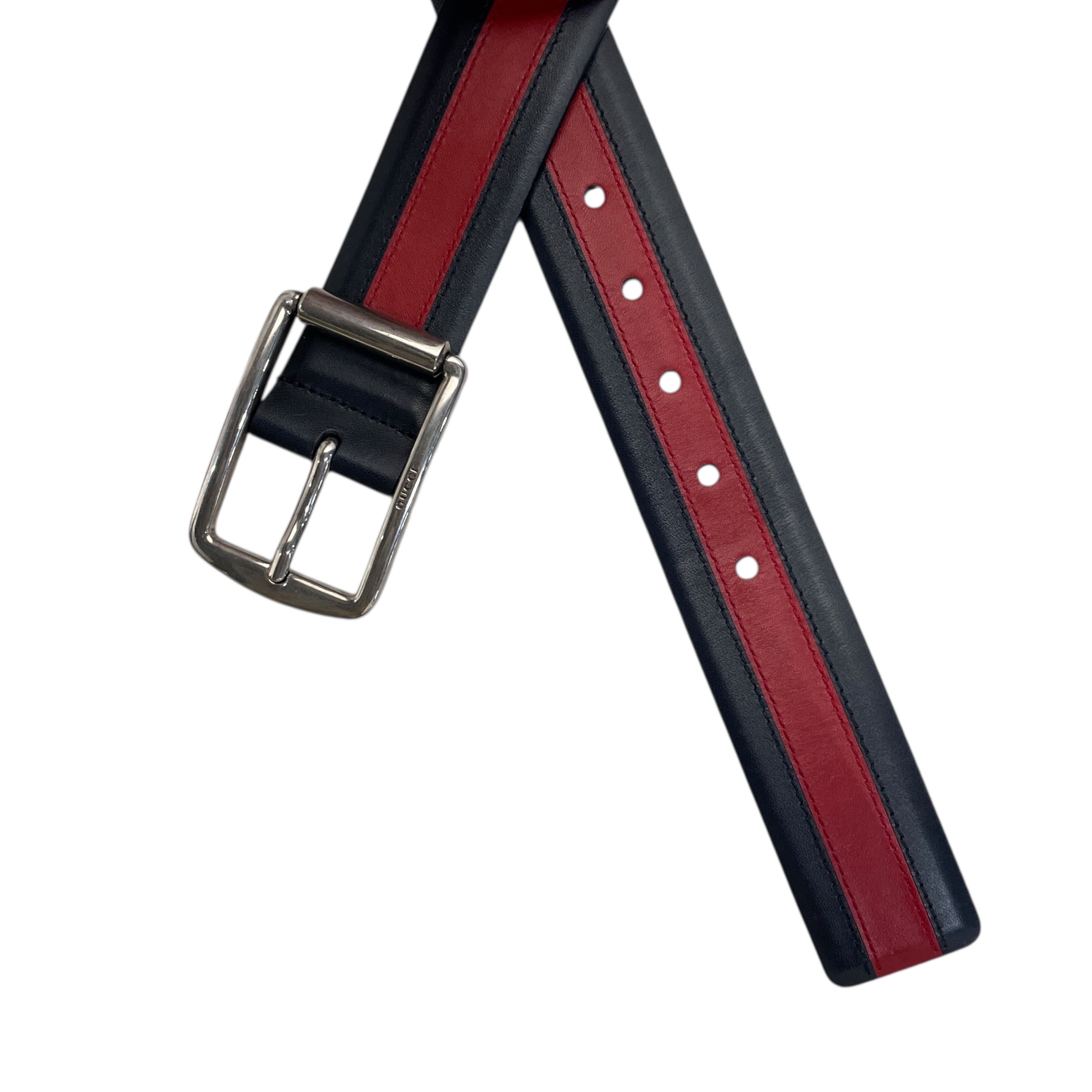 GUCCI/Belt/Leather/NVY/295331 view 2