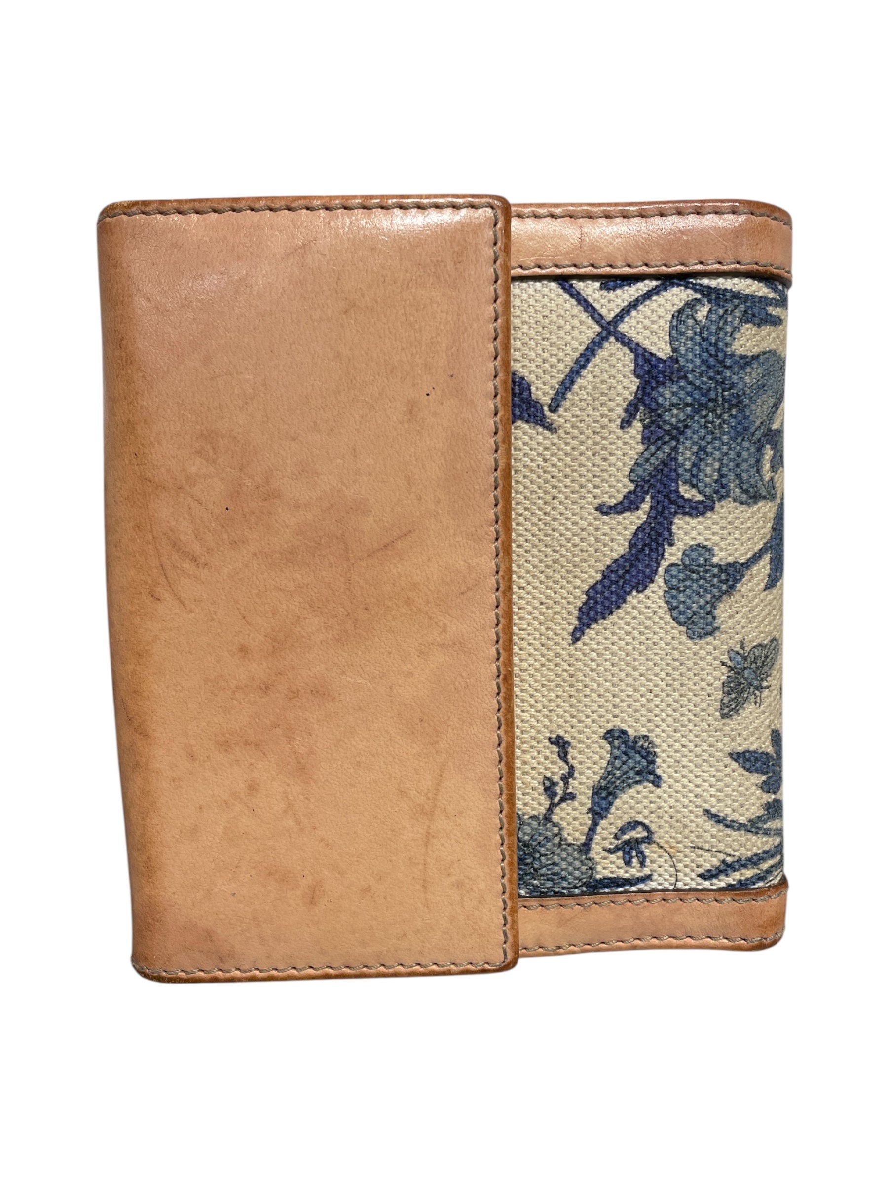 GUCCI/Bifold Wallet/All Over Print/BEG/Floral Print Canvas Compact view 2