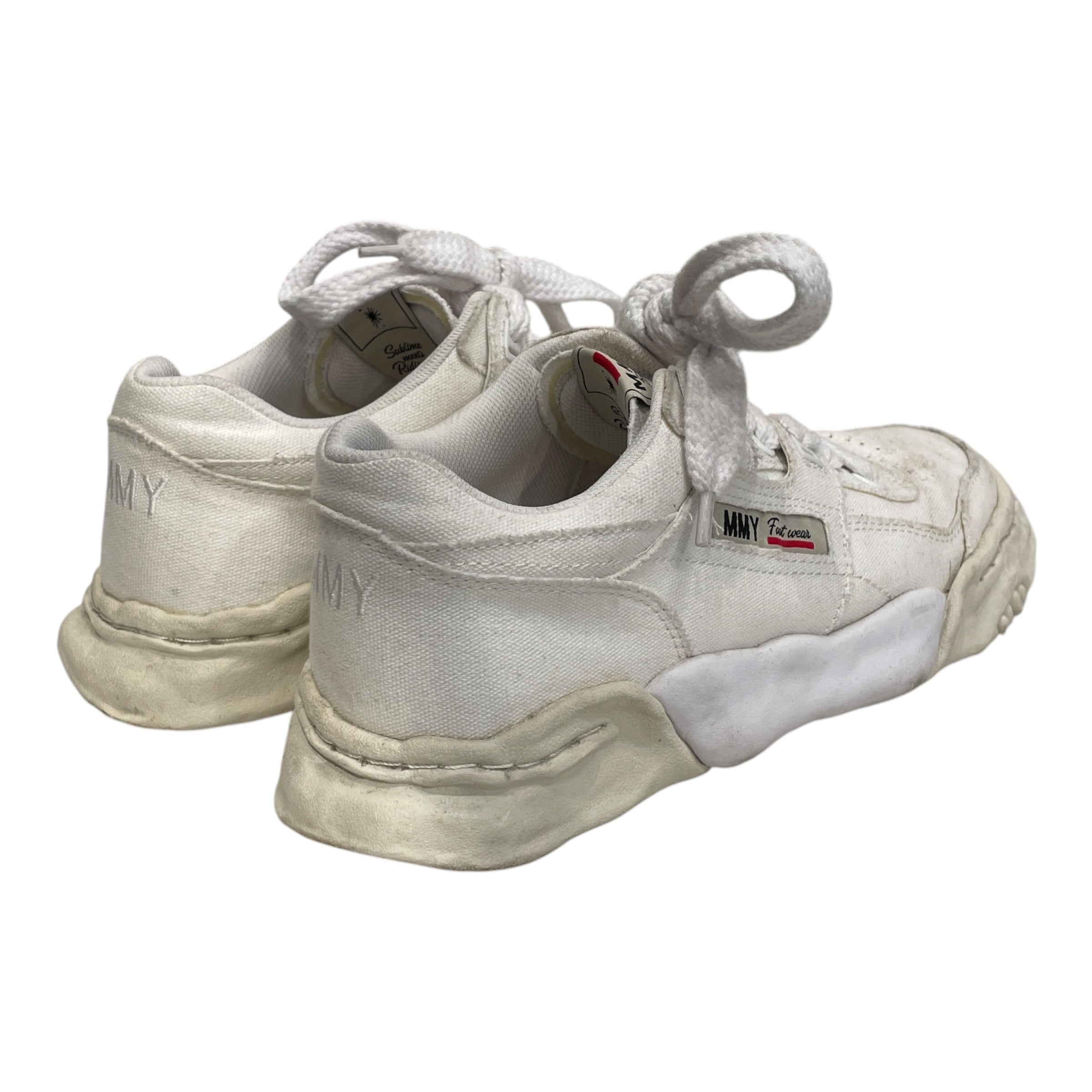 MIHARA YASUHIRO/Low-Sneakers/EU 42/Cotton/WHT/PARKER CANVAS view 2