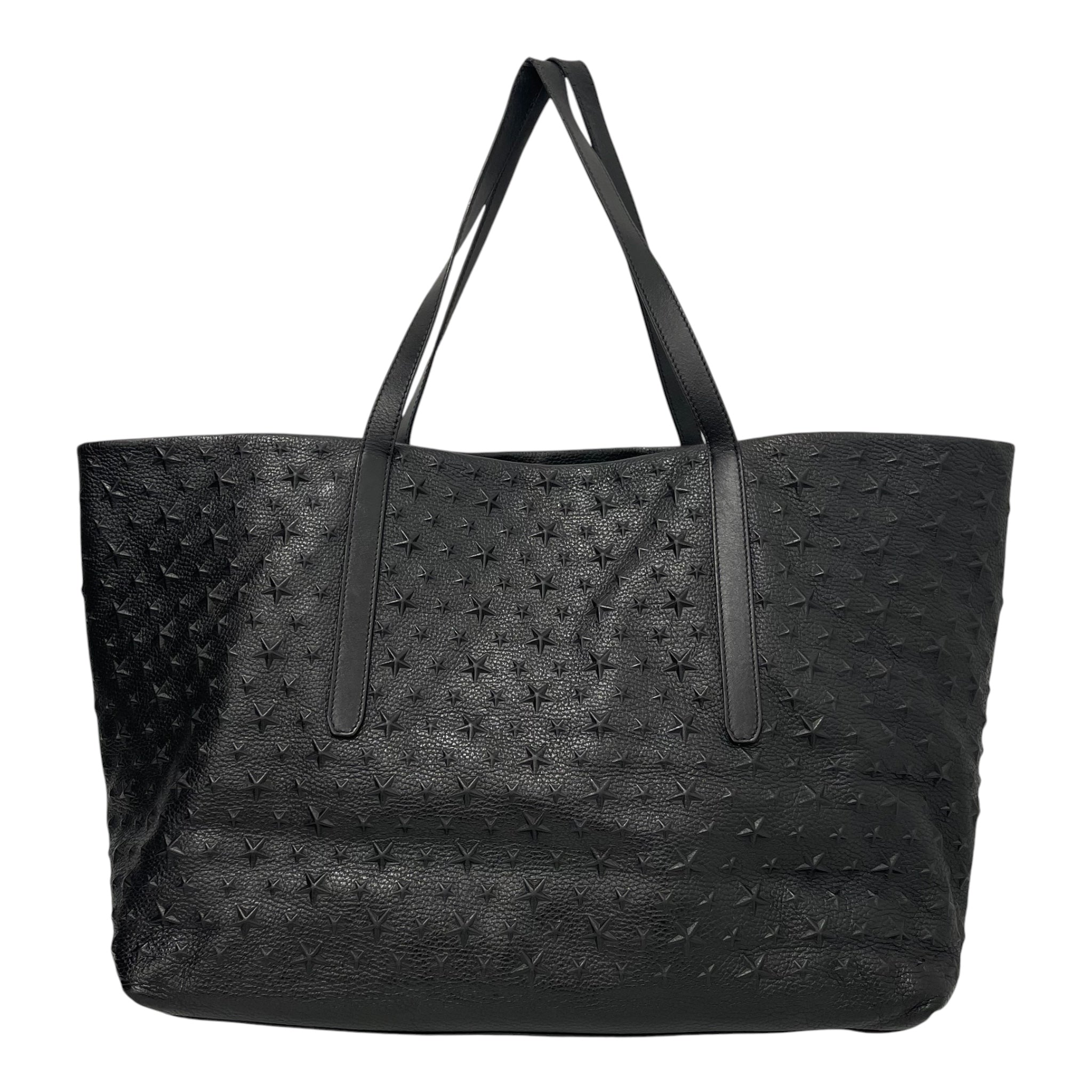JIMMY CHOO/Tote Bag/Black/Leather/ view 2