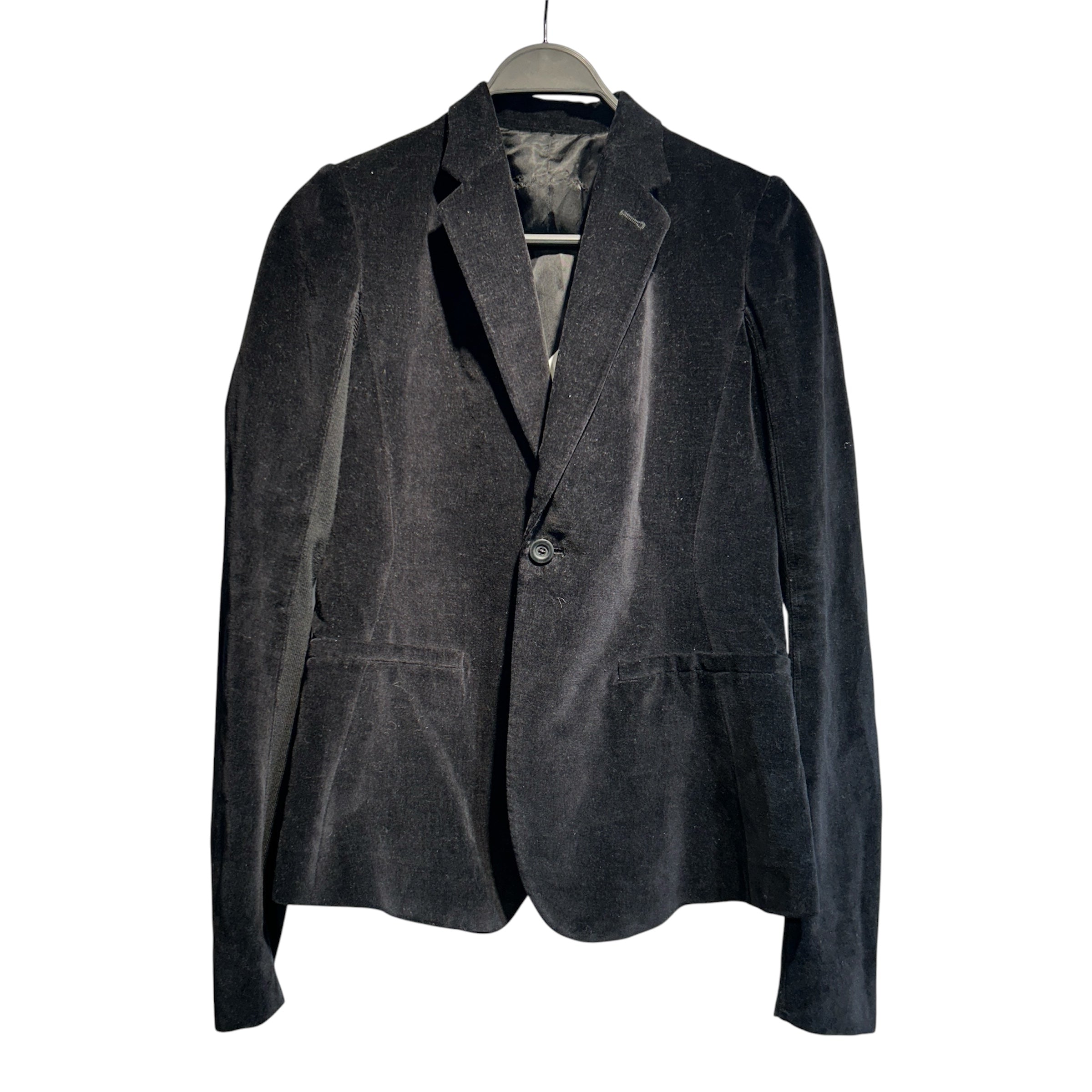 Rick Owens/Tailored Jkt/9/Cotton/BLK/BLAZER view 1