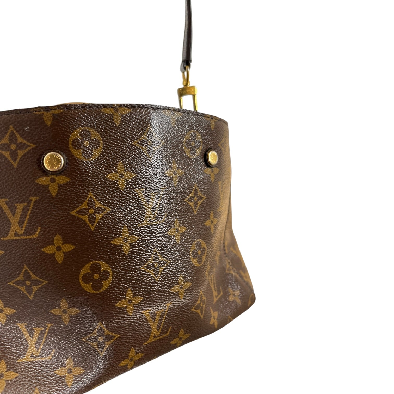 LOUIS VUITTON/Hand Bag/Monogram/Leather/BRW/MONTAIGNE MM view 4