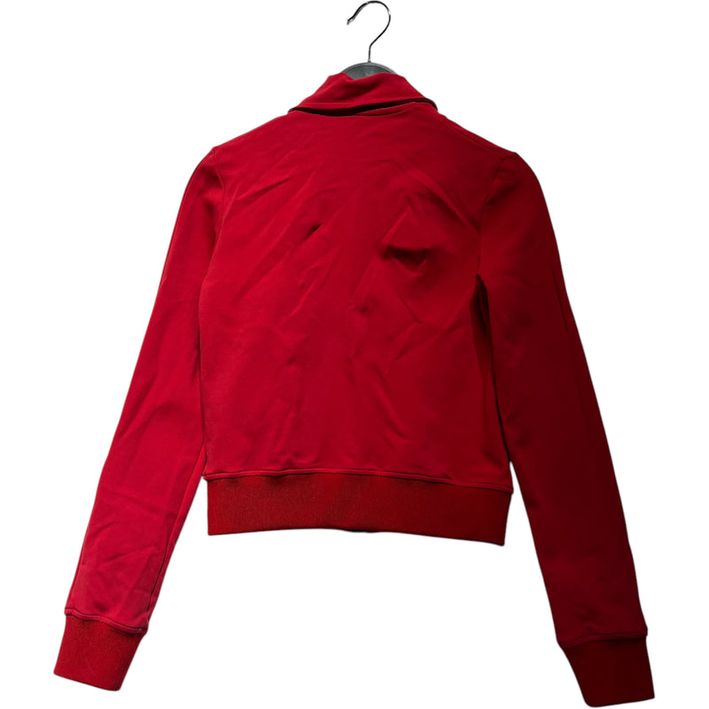 BALENCIAGA/Jacket/36/RED/VISCOSE LONG COLLAR
