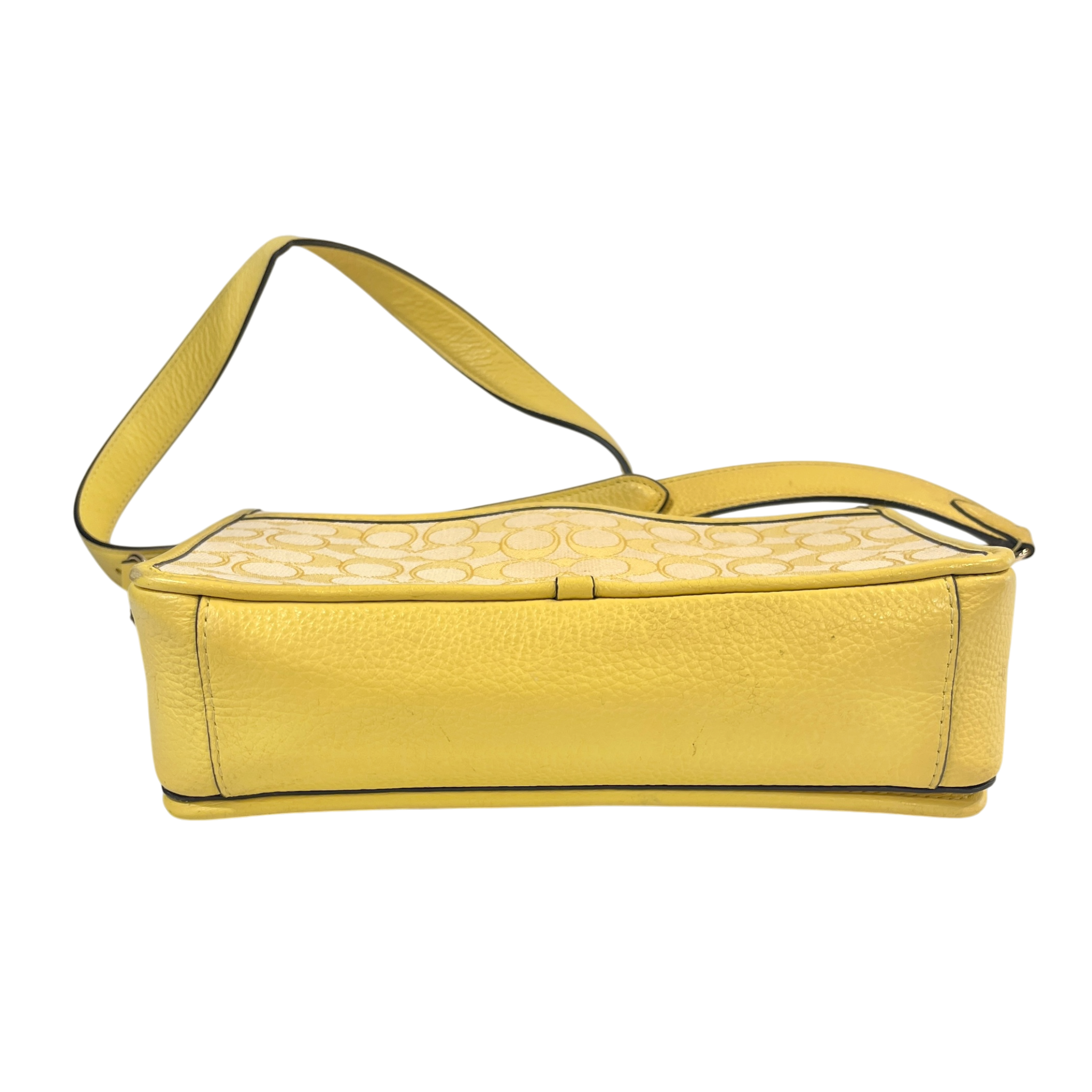 COACH/Cross Body Bag/Monogram/YEL/LONNIE CROSSODY view 3