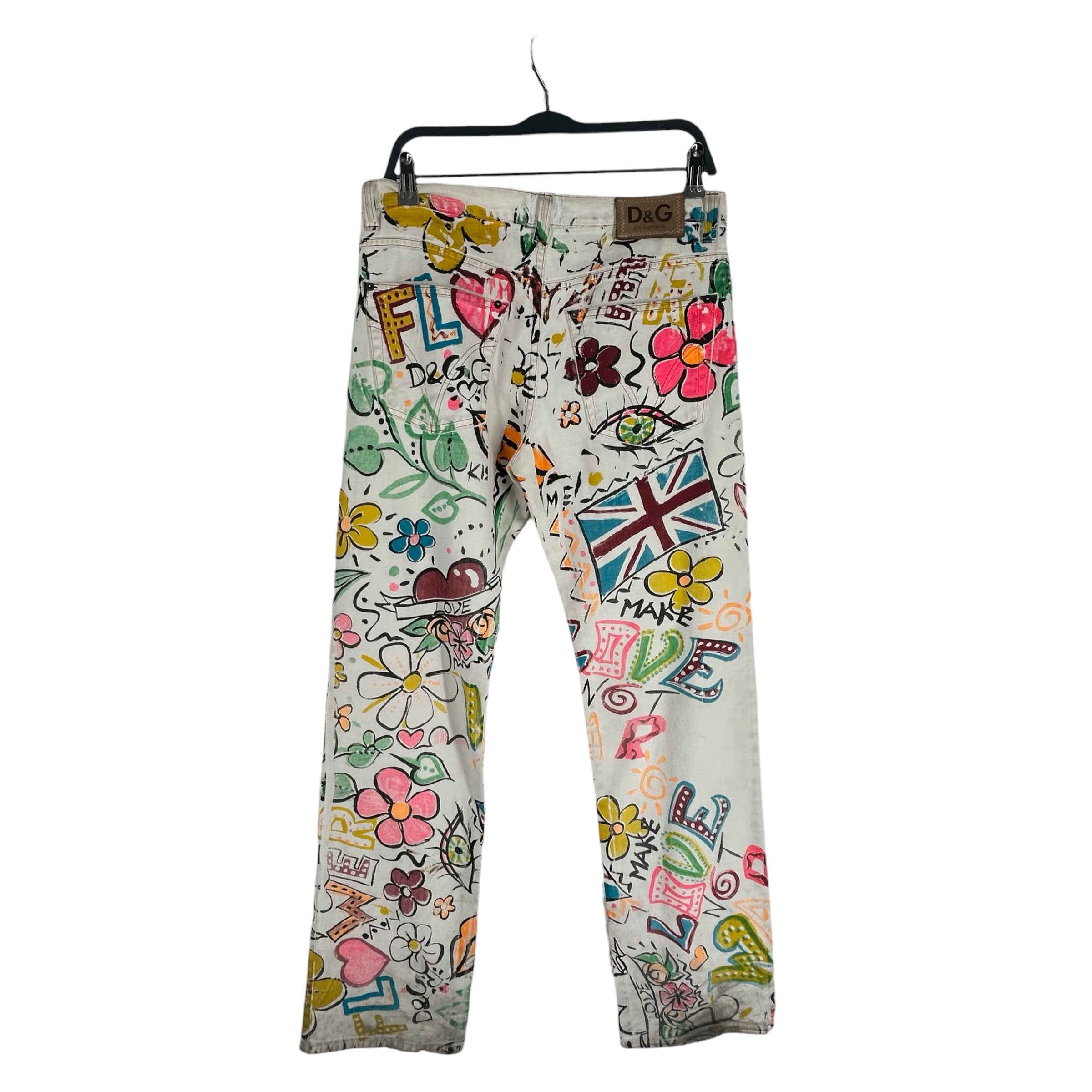 DOLCE&GABBANA/Bottoms/46/All Over Print/Cotton/MLT/2001 D&G view 2