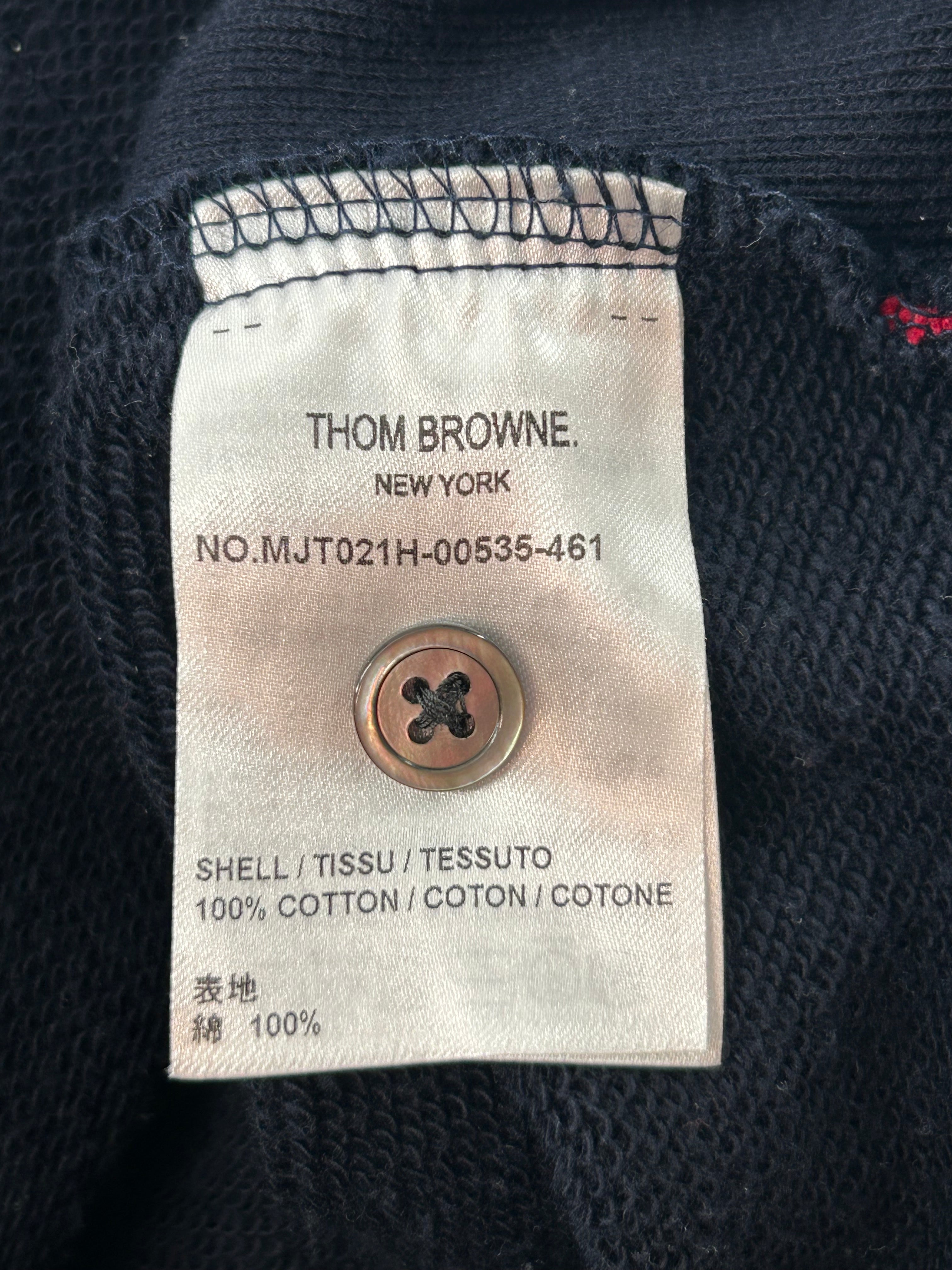 THOM BROWNE. NEW YORK/Sweatshirt/2/Cotton/NVY/sweatshirt view 3