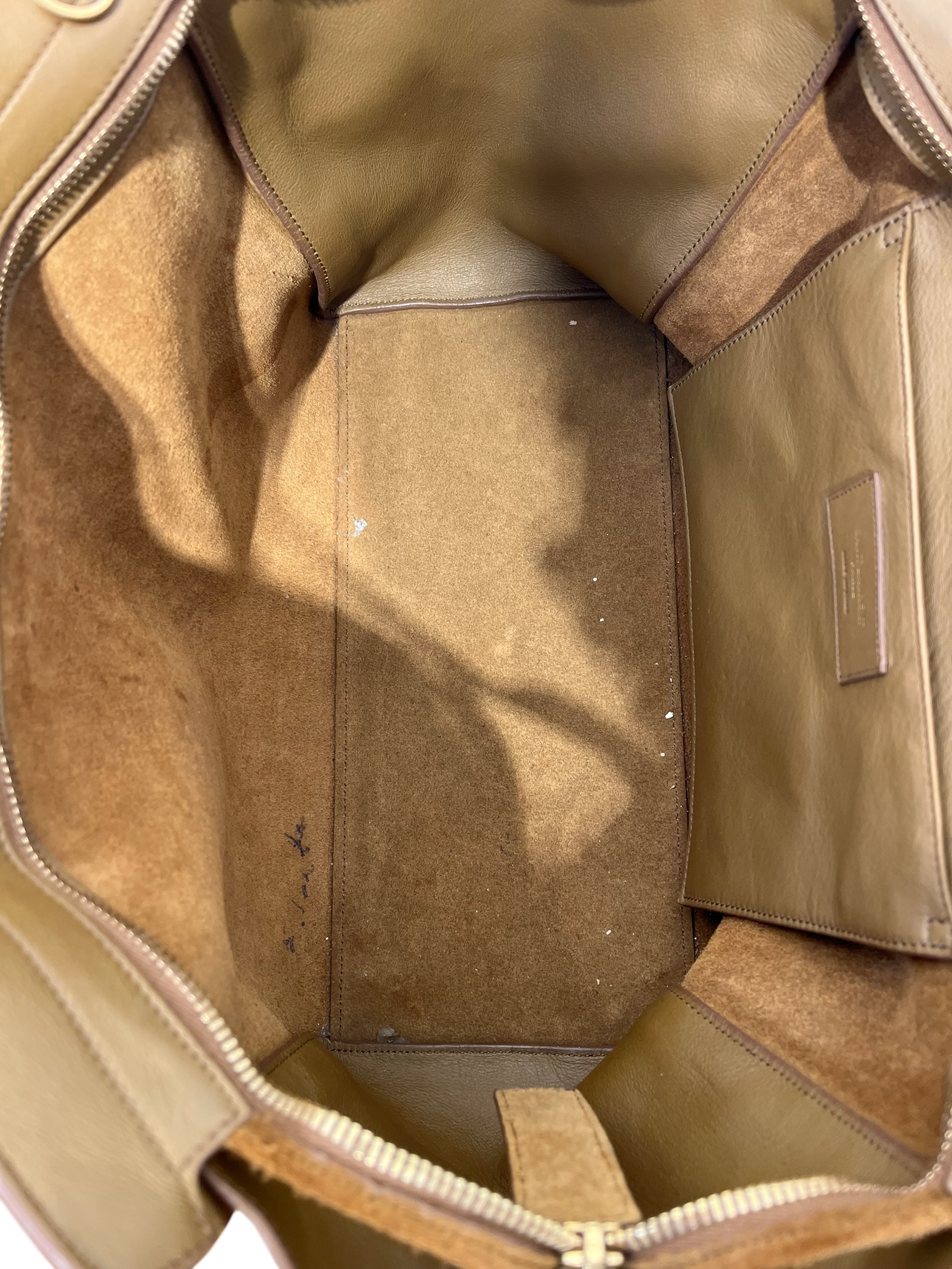 YVES SAINT LAURENT/Hand Bag/Suede/CML/ view 6