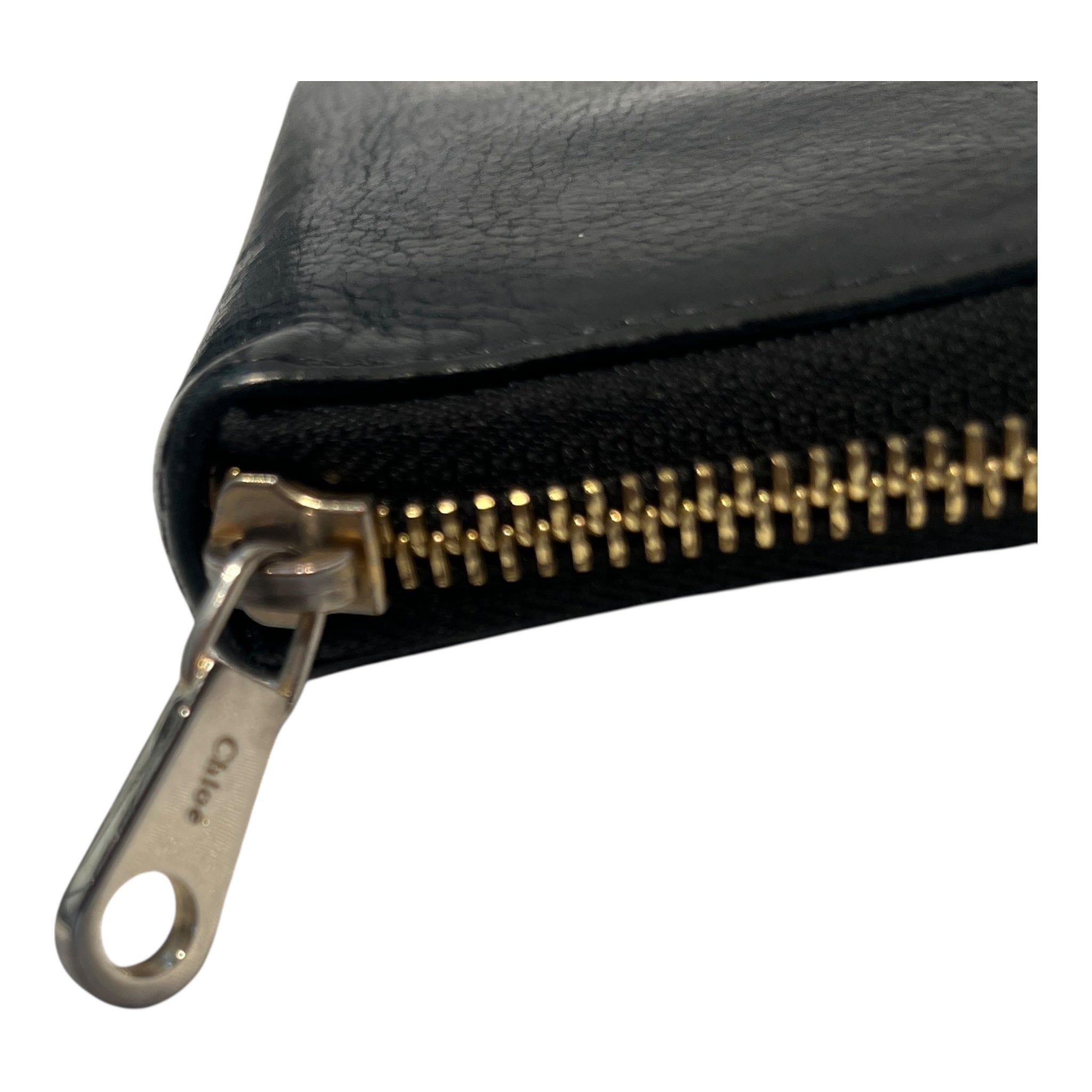 Chloe/Long Wallet/Leather/BLK/BOW WALLET view 7