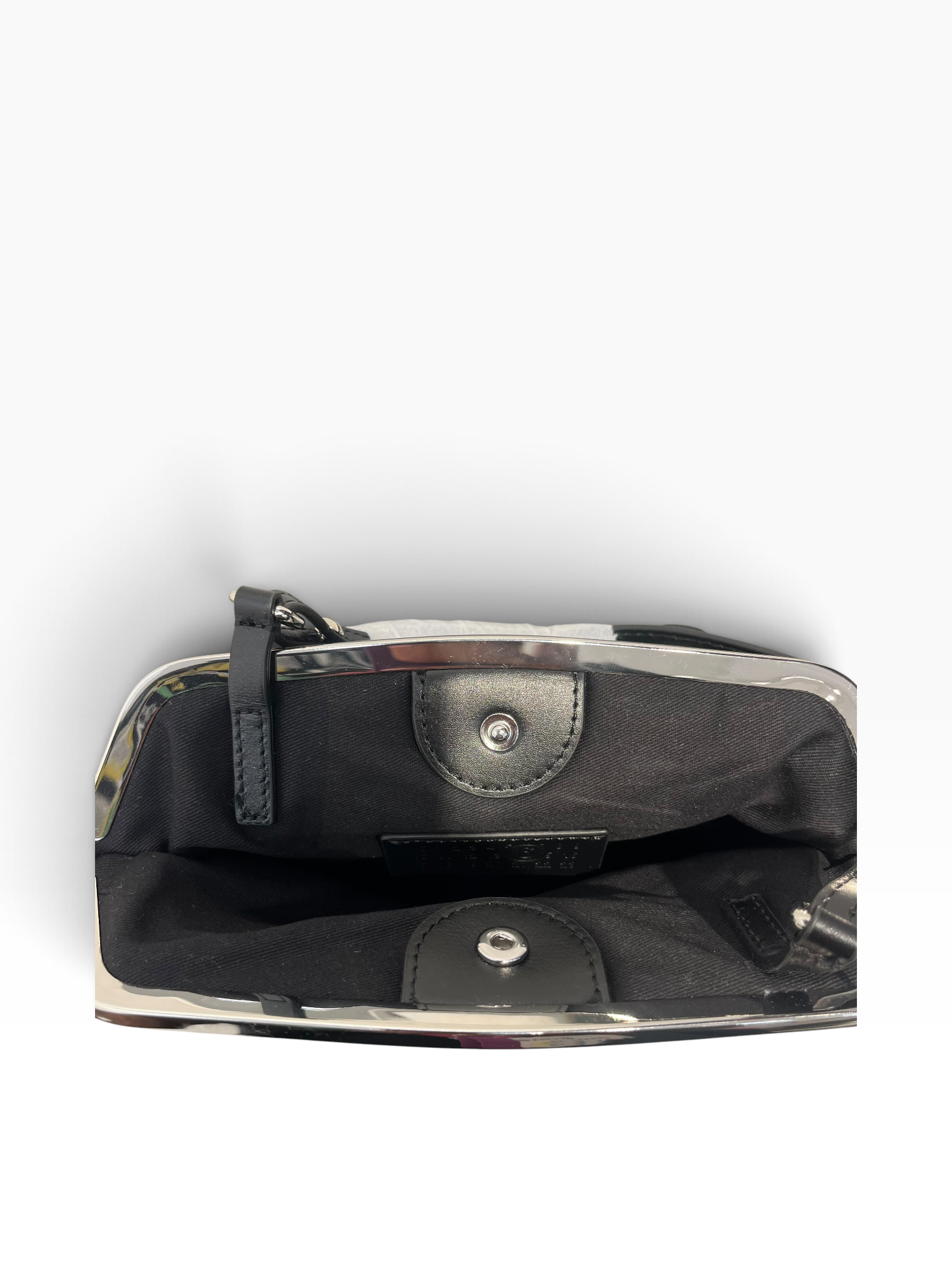 MM6/Cross Body Bag/Nylon/BLK/REVERSIBLE view 3